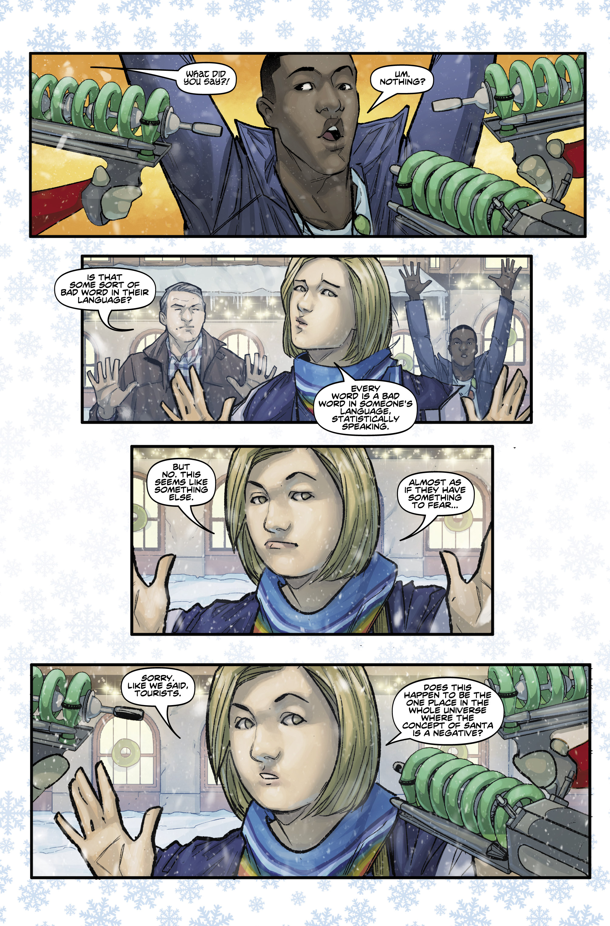 Read online Doctor Who: The Thirteenth Doctor Holiday Special comic -  Issue #1 - 34