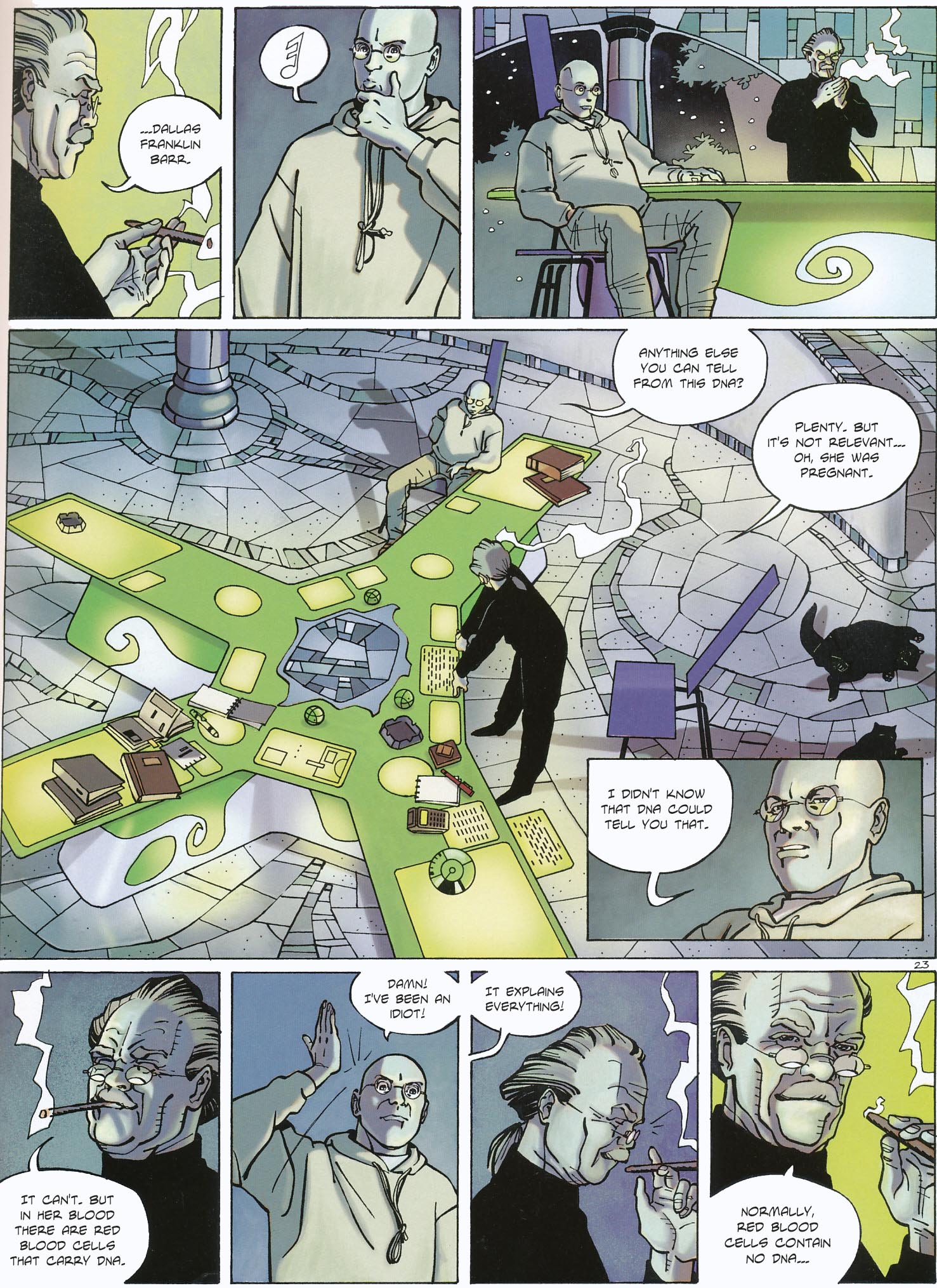 Read online Dallas Barr comic -  Issue #5 - 25