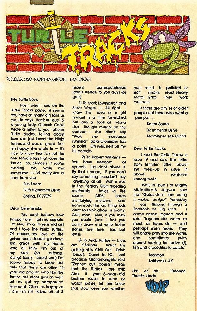 Read online Teenage Mutant Ninja Turtles Adventures (1989) comic -  Issue #23 - 29