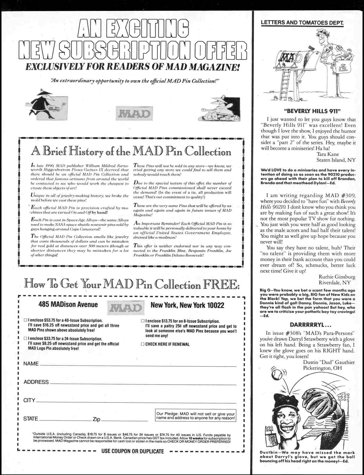 Read online MAD comic -  Issue #311 - 4