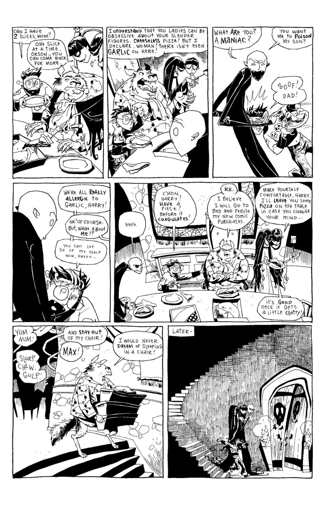 Read online Scary Godmother Comic Book Stories comic -  Issue # TPB - 91