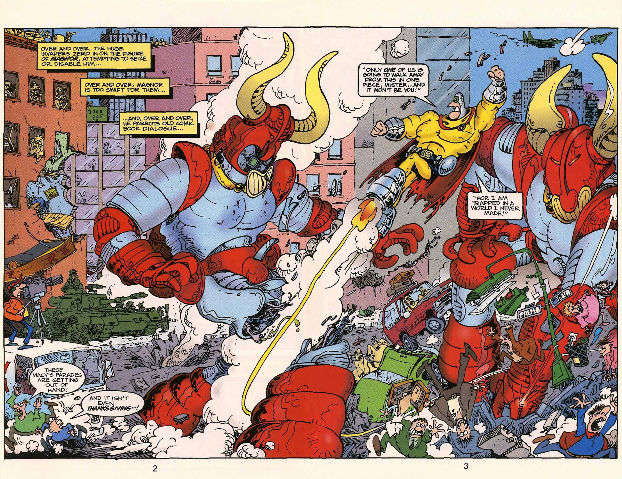 Read online The Mighty Magnor comic -  Issue #2 - 4