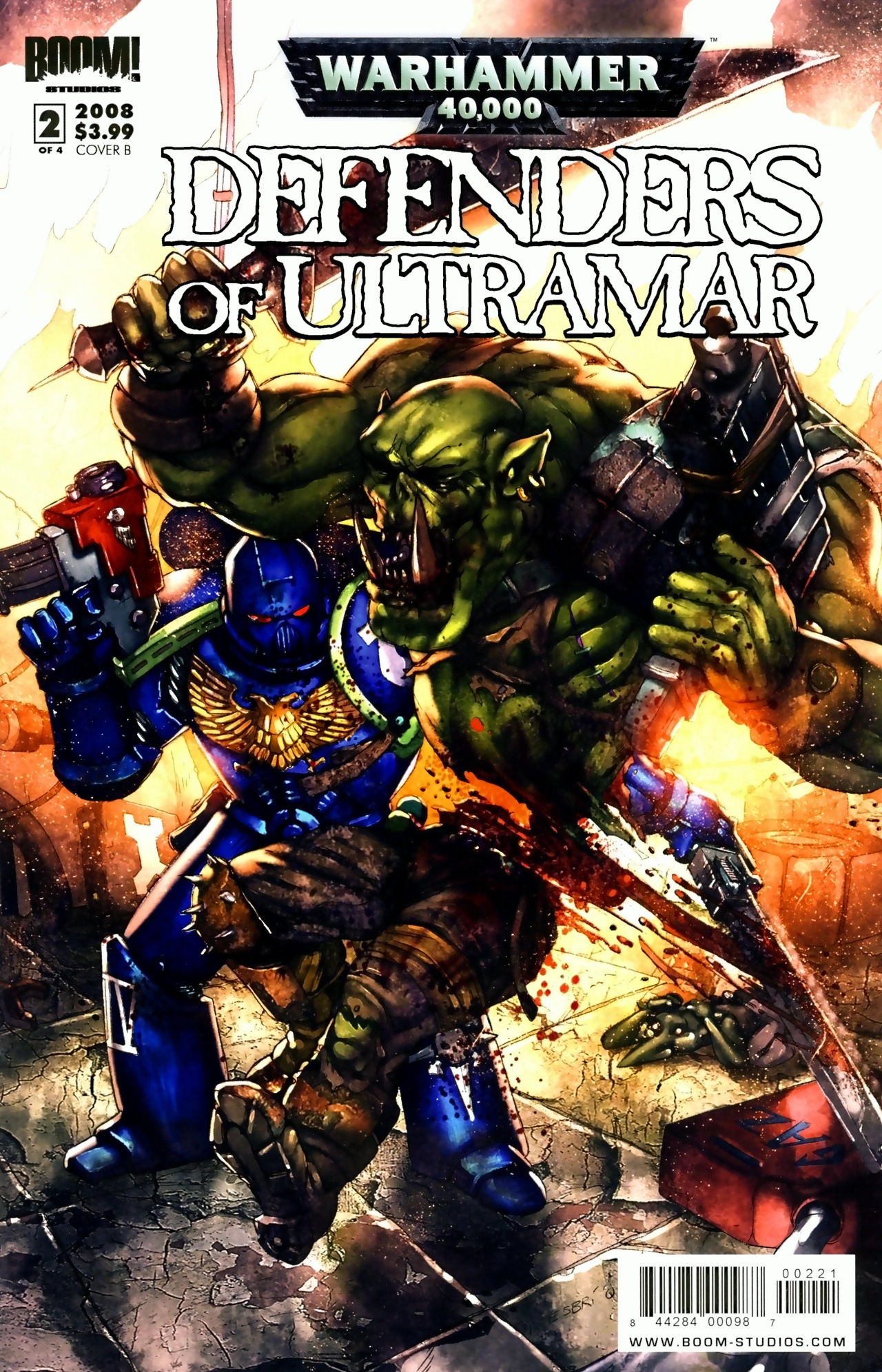 Read online Warhammer 40,000: Defenders of Ultramar comic -  Issue #2 - 2
