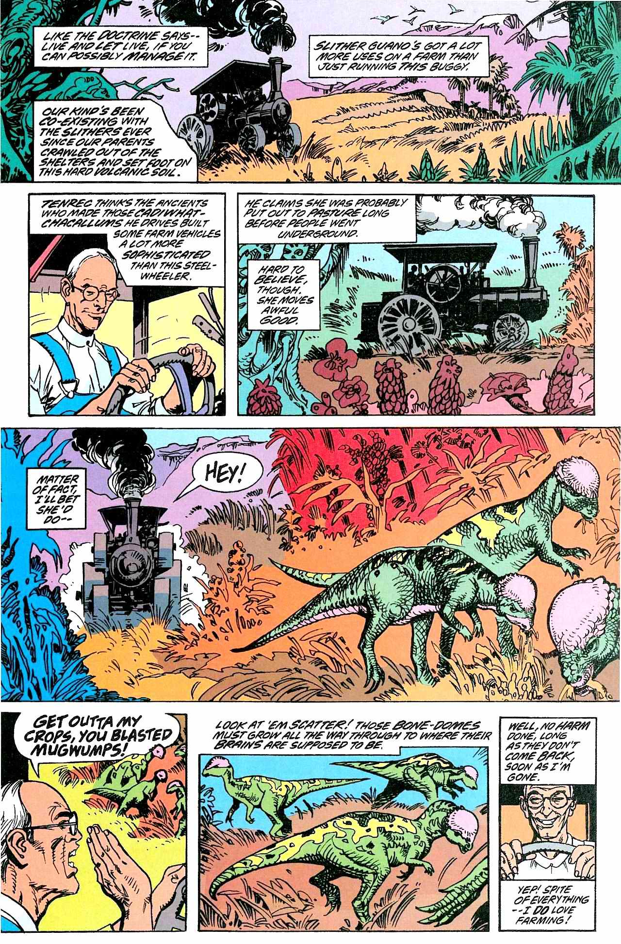 Read online Cadillacs and Dinosaurs comic -  Issue #6 - 24