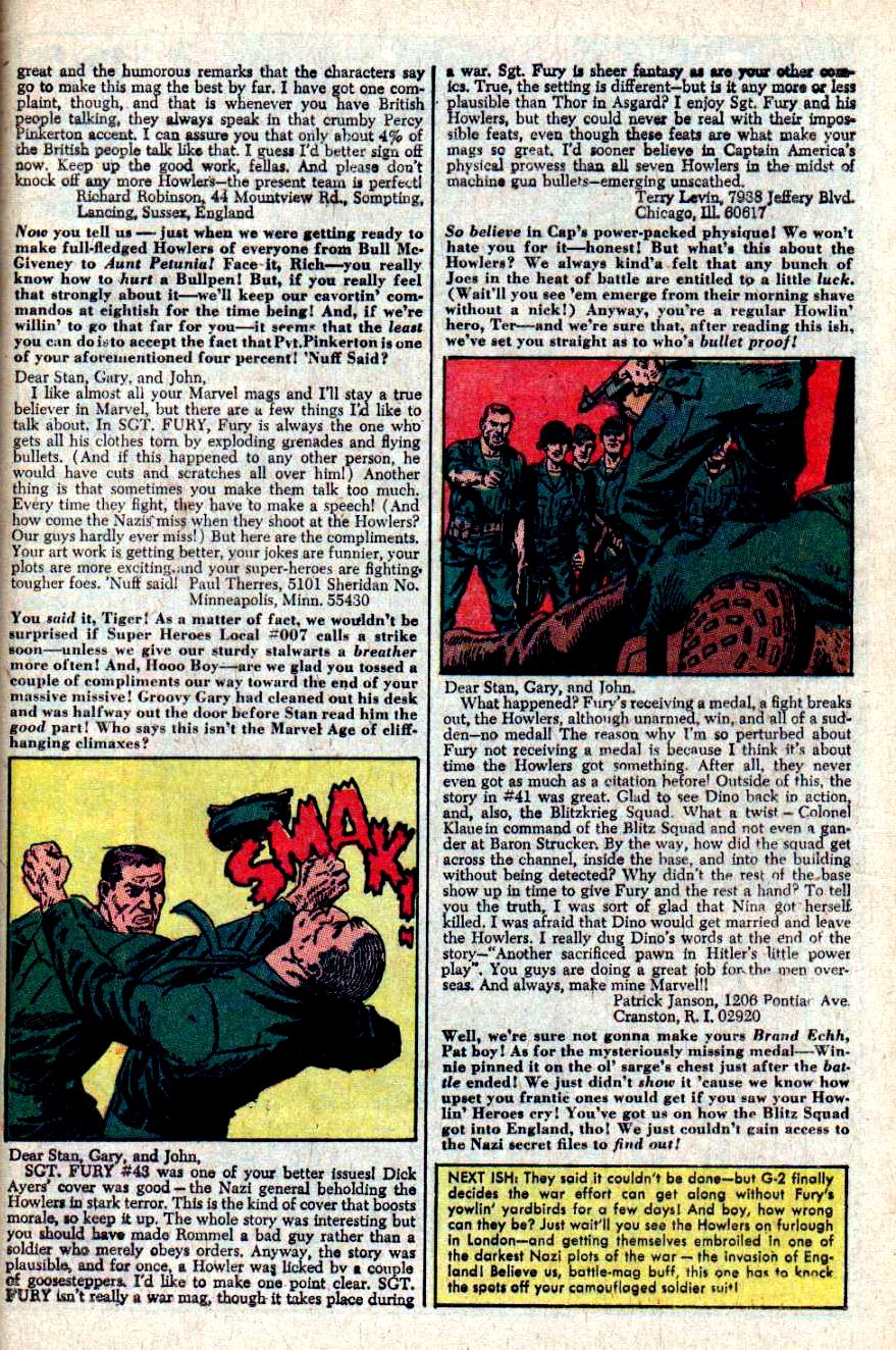 Read online Sgt. Fury comic -  Issue #46 - 33