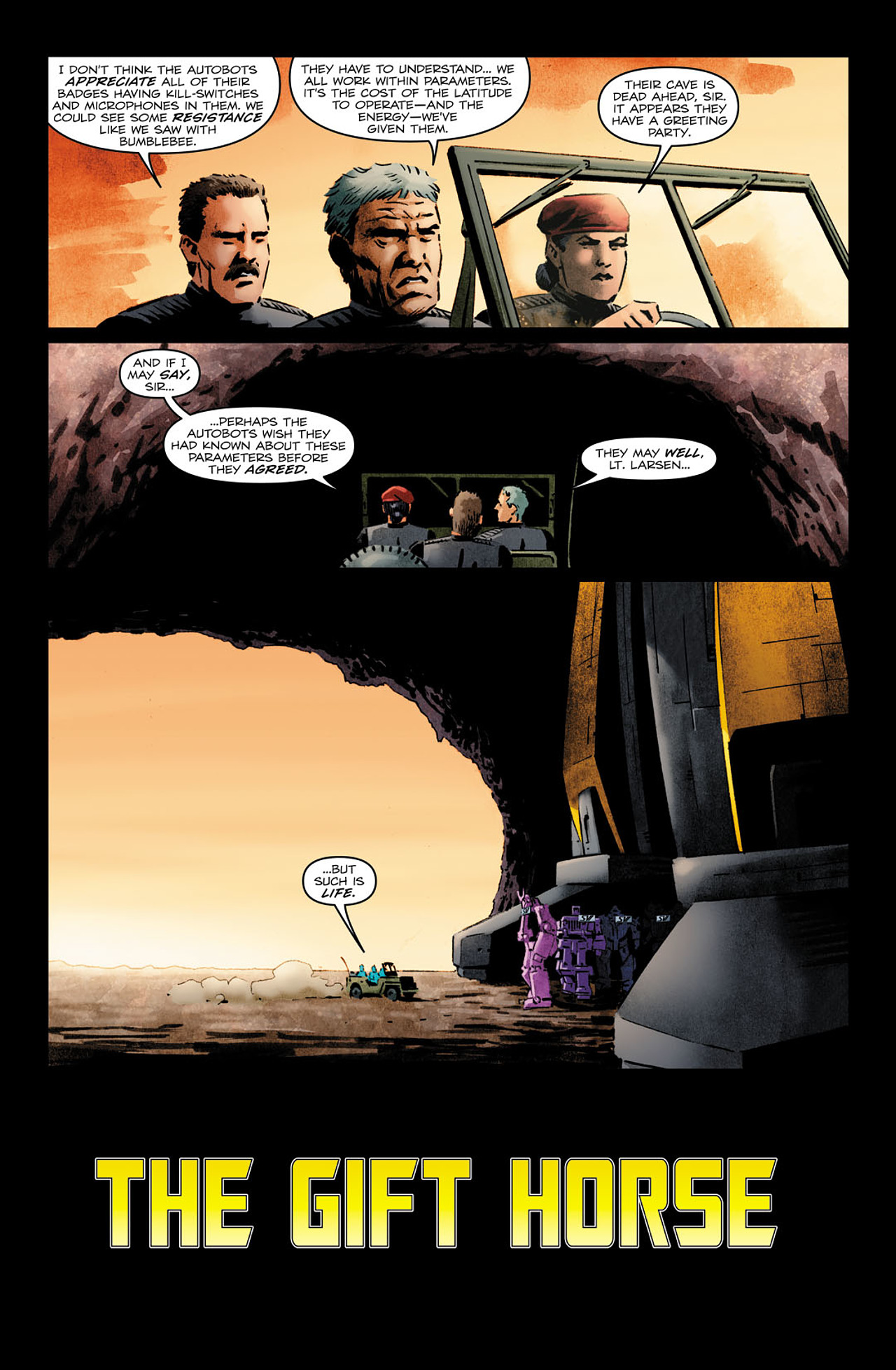 Read online The Transformers: Bumblebee comic -  Issue #3 - 4