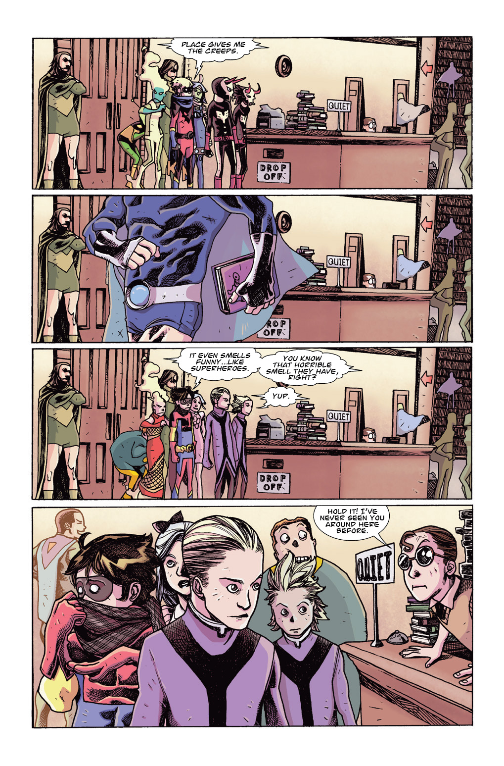 Read online Gladstone's School for World Conquerors (2013) comic -  Issue #4 - 10