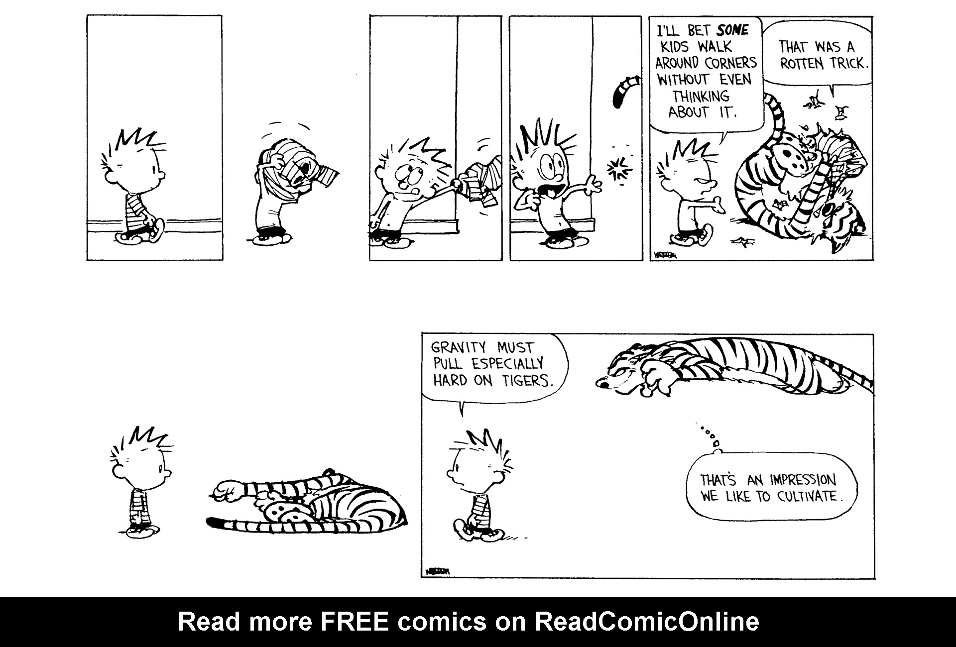 Read Online Calvin And Hobbes Comic Issue 9