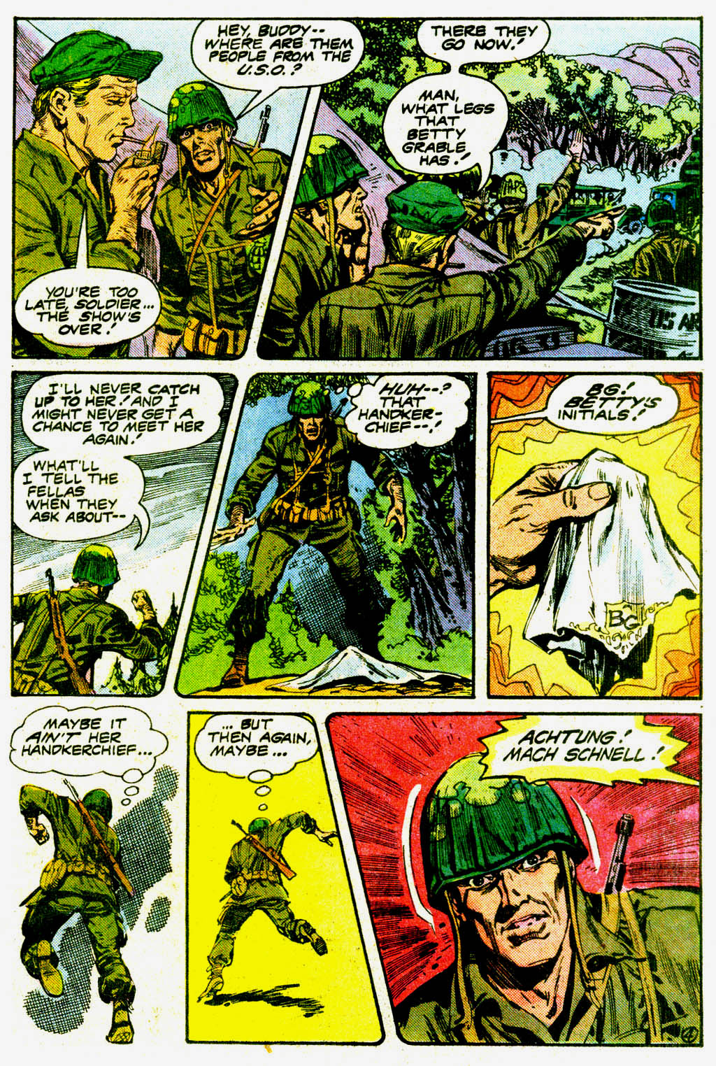 Read online G.I. Combat (1952) comic -  Issue #251 - 34