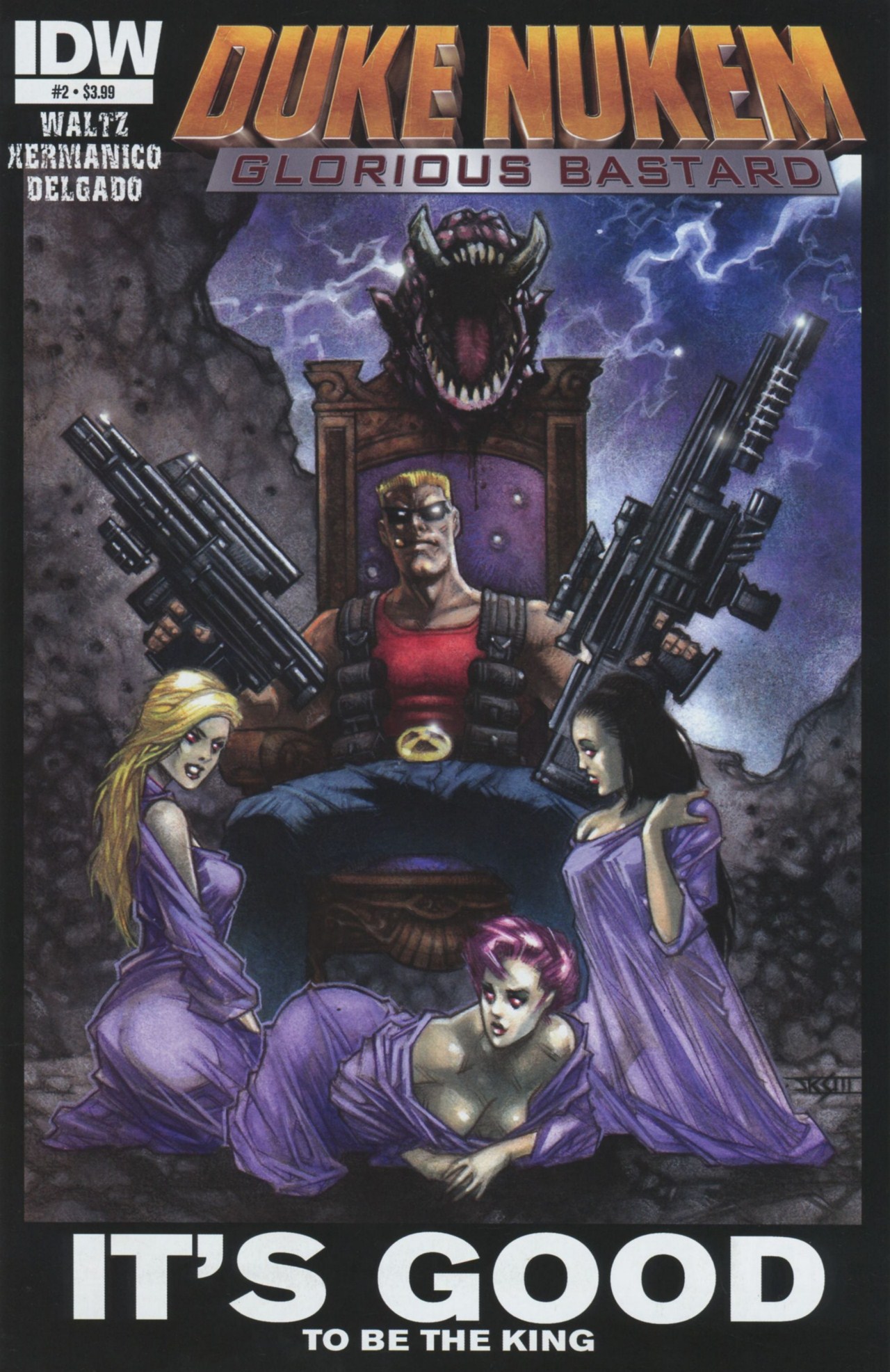 Read online Duke Nukem: Glorious Bastard comic -  Issue #2 - 1