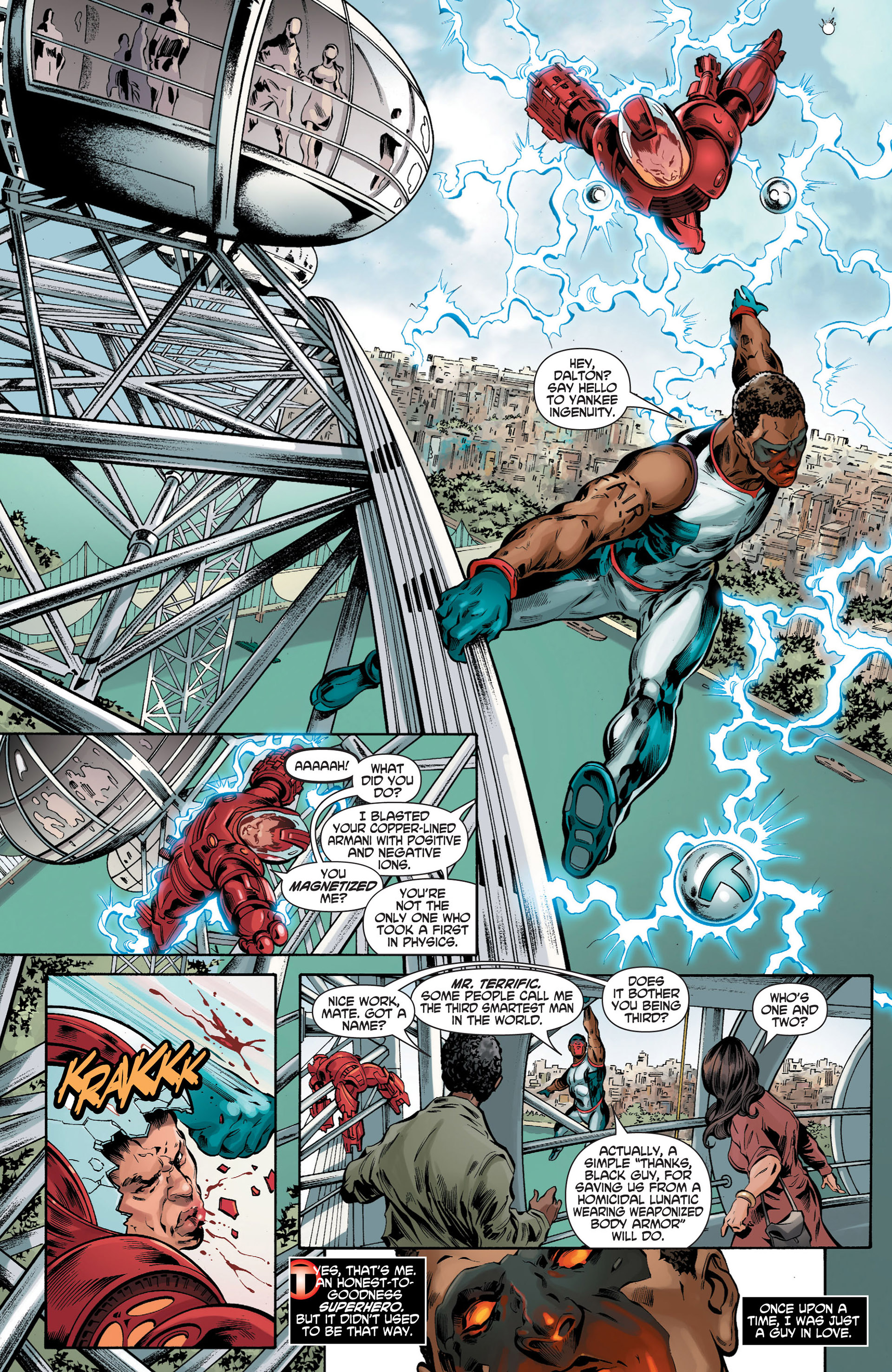 Read online Mister Terrific comic -  Issue #1 - 6