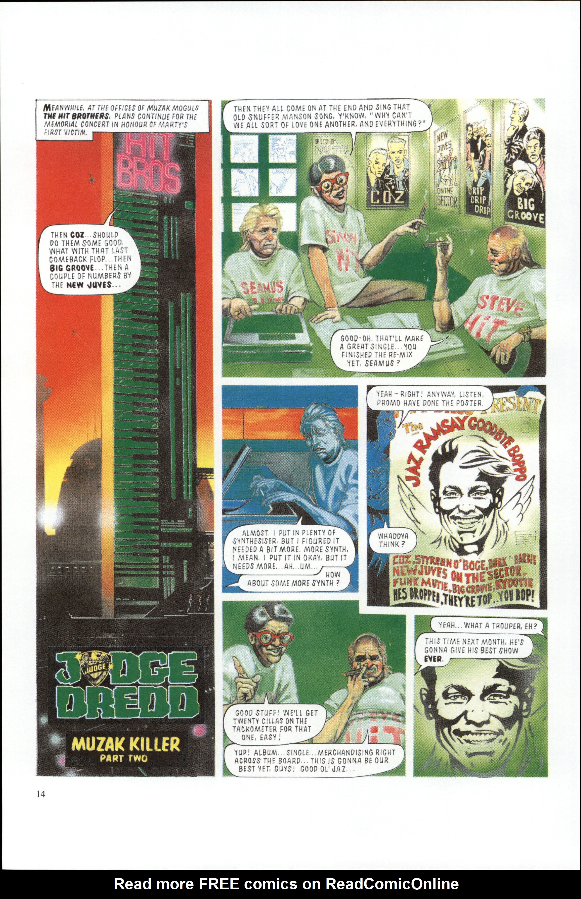 Read online Dredd Rules! comic -  Issue #15 - 16