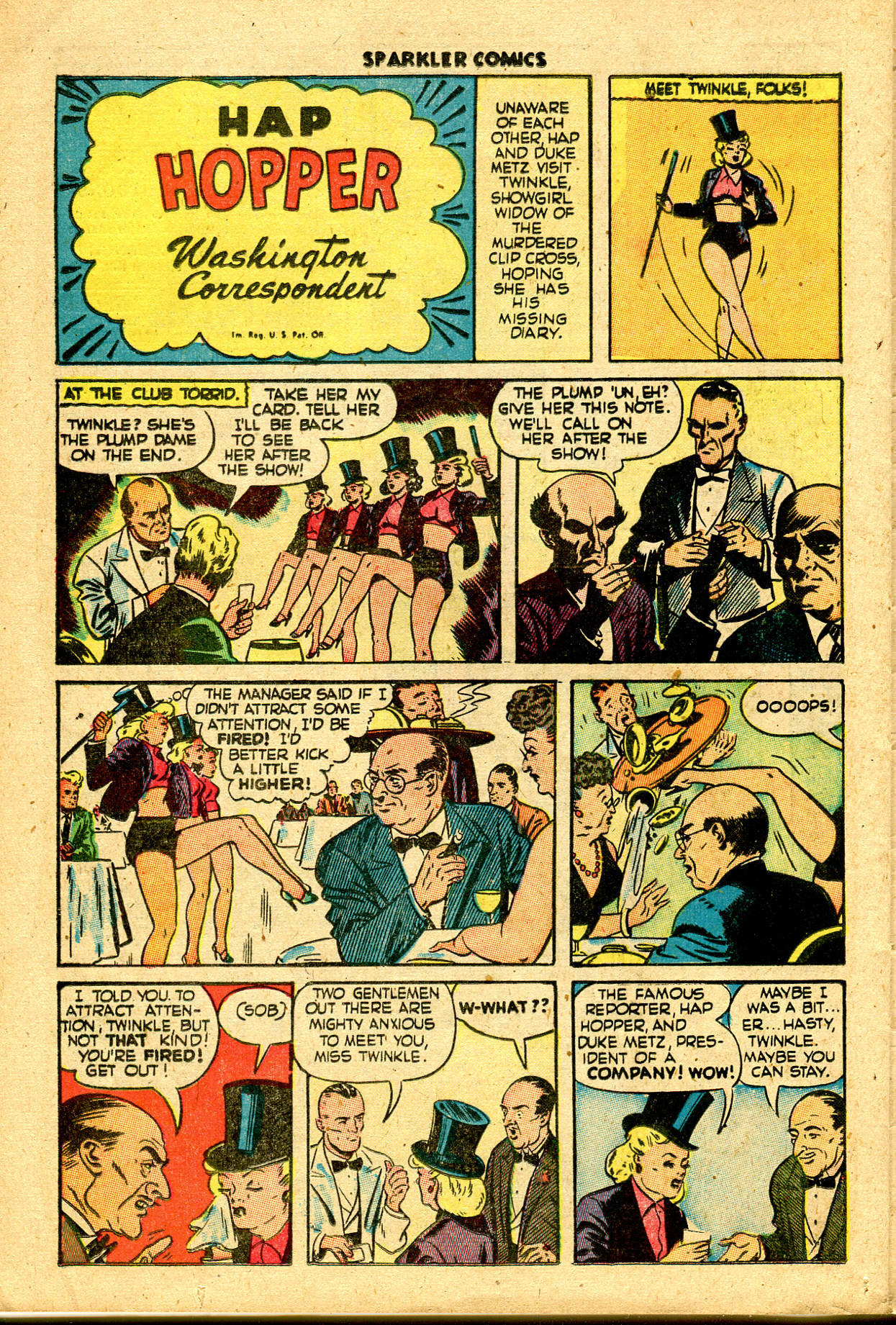 Read online Sparkler Comics comic -  Issue #61 - 38