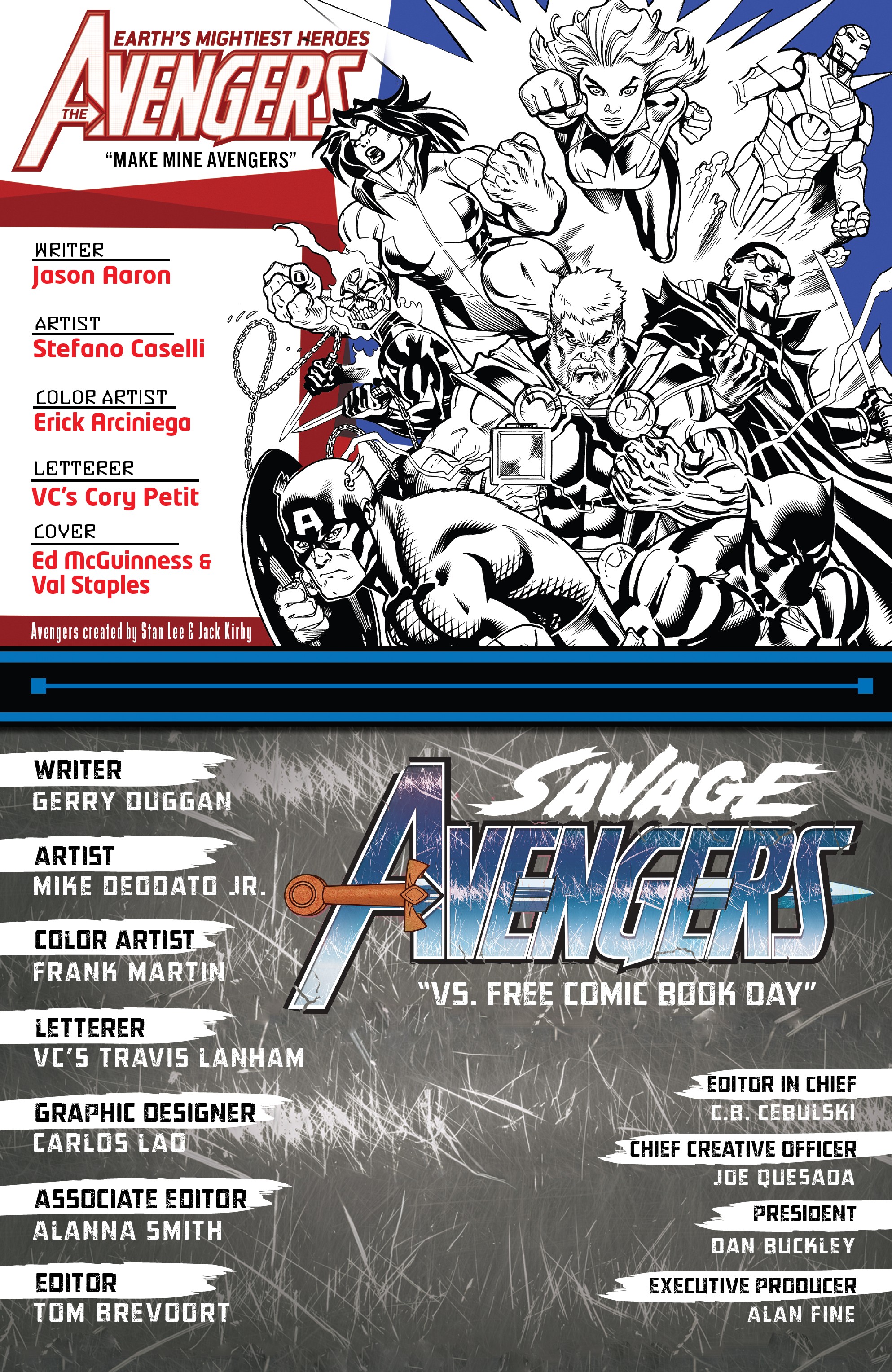 Read online Free Comic Book Day 2019 comic -  Issue # Avengers-Savage Avengers - 23