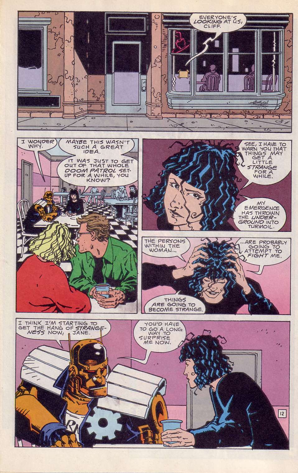 Read online Doom Patrol (1987) comic -  Issue #47 - 13