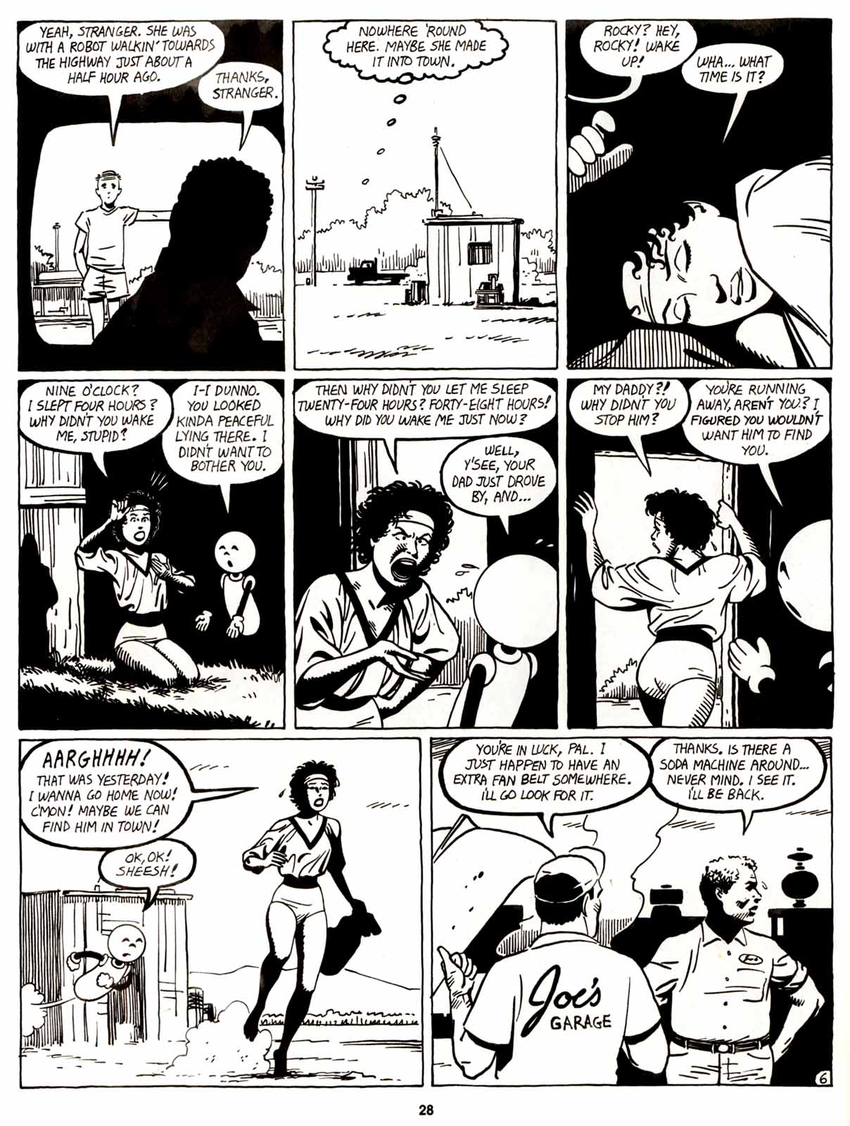 Read online Love and Rockets (1982) comic -  Issue #9 - 30