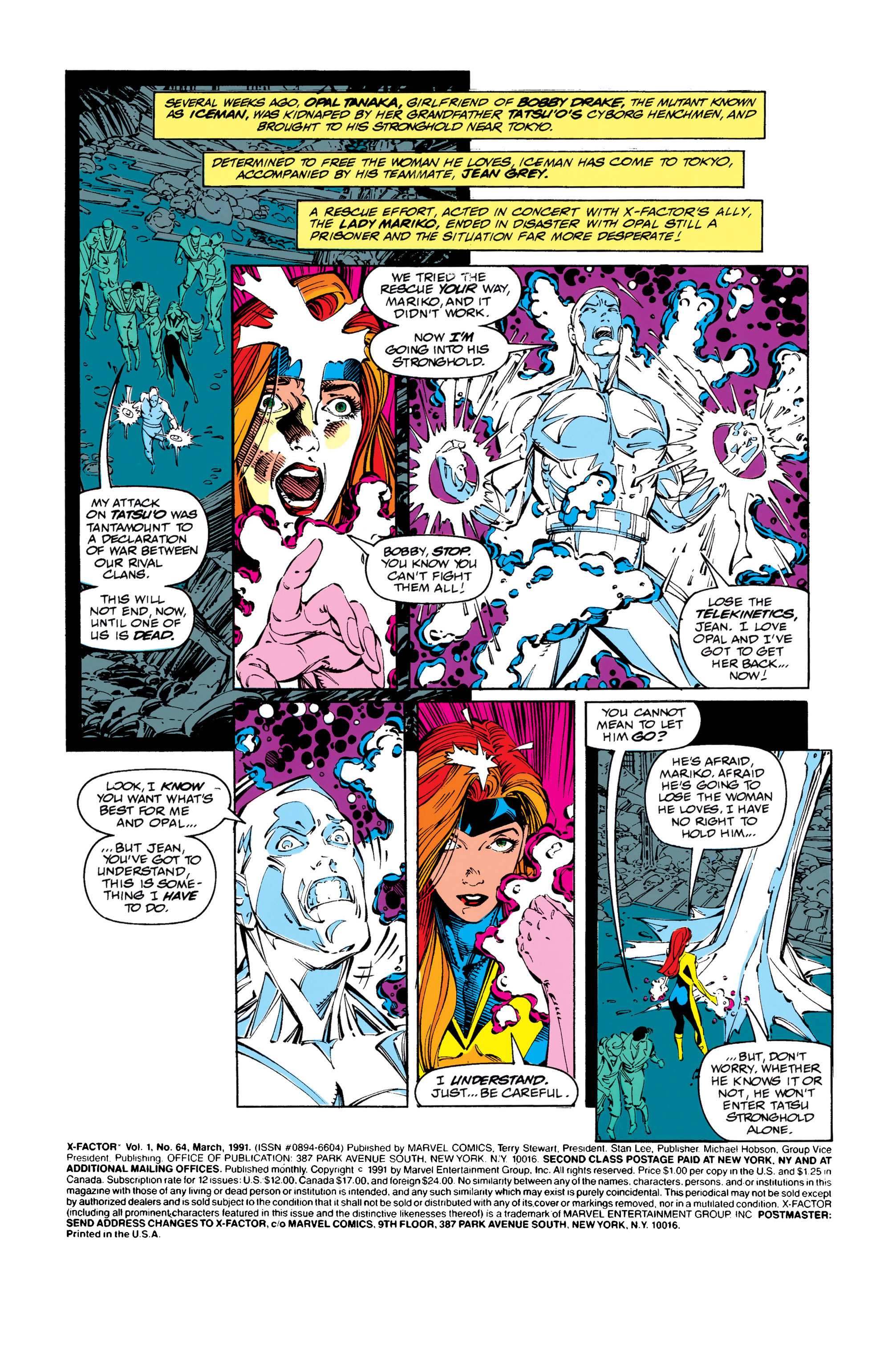 Read online X-Factor (1986) comic -  Issue #64 - 2