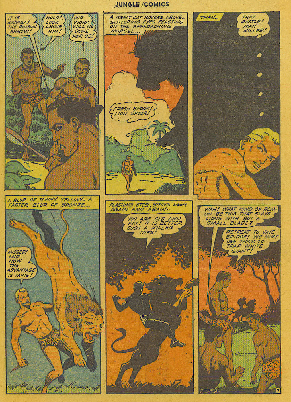 Read online Jungle Comics comic -  Issue #50 - 9