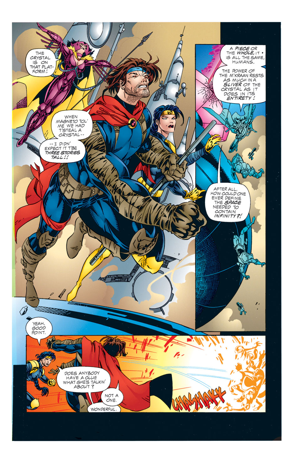 Read online Gambit and the X-Ternals comic -  Issue #3 - 8