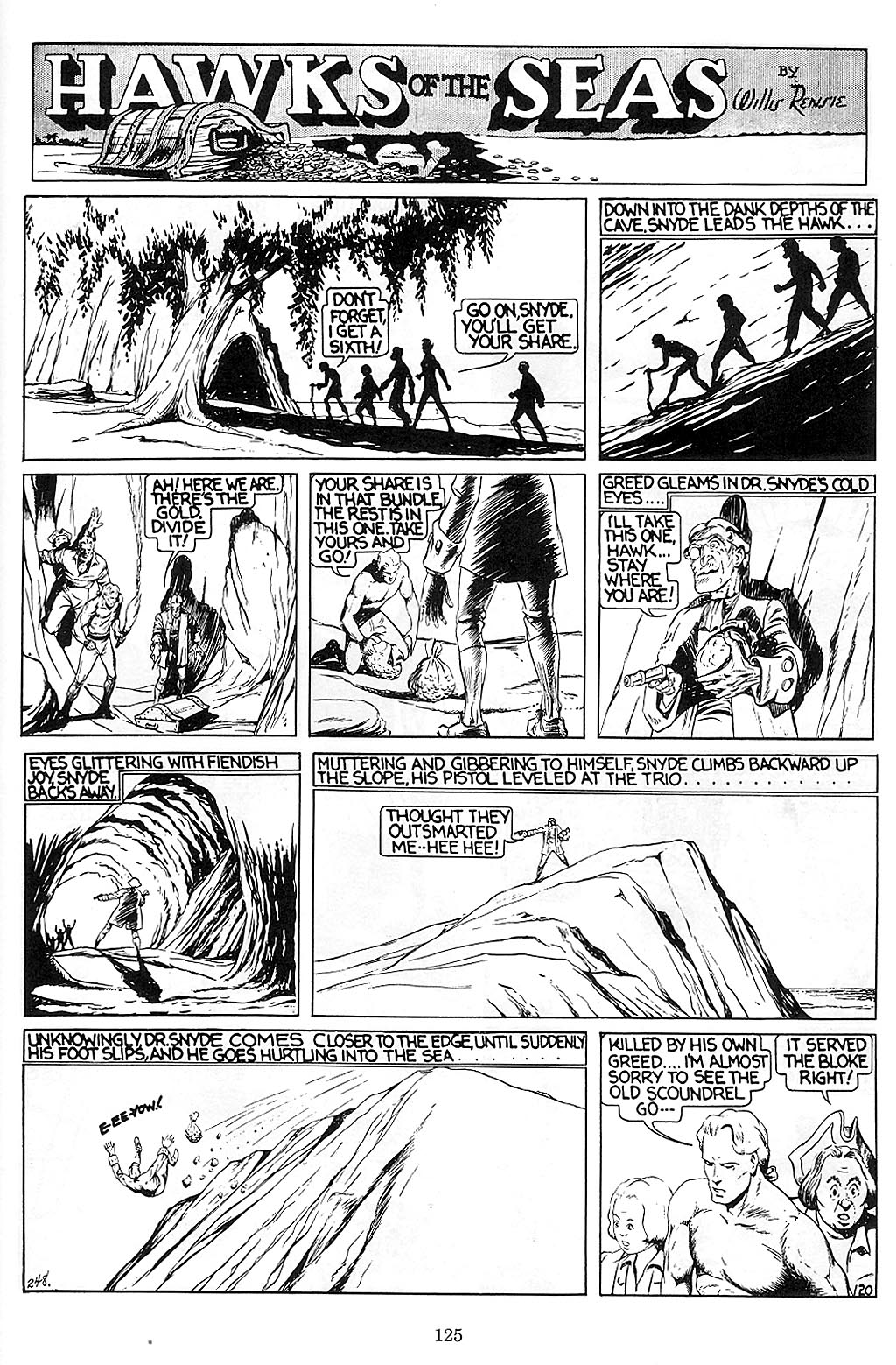 Read online Will Eisner's Hawks of the Seas comic -  Issue # TPB - 126