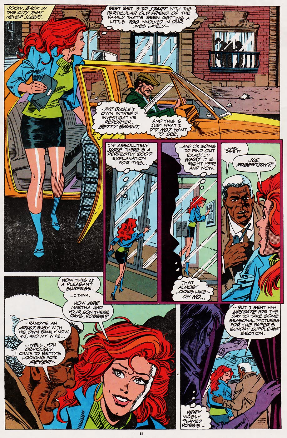 Read online Web of Spider-Man (1985) comic -  Issue #99 - 11