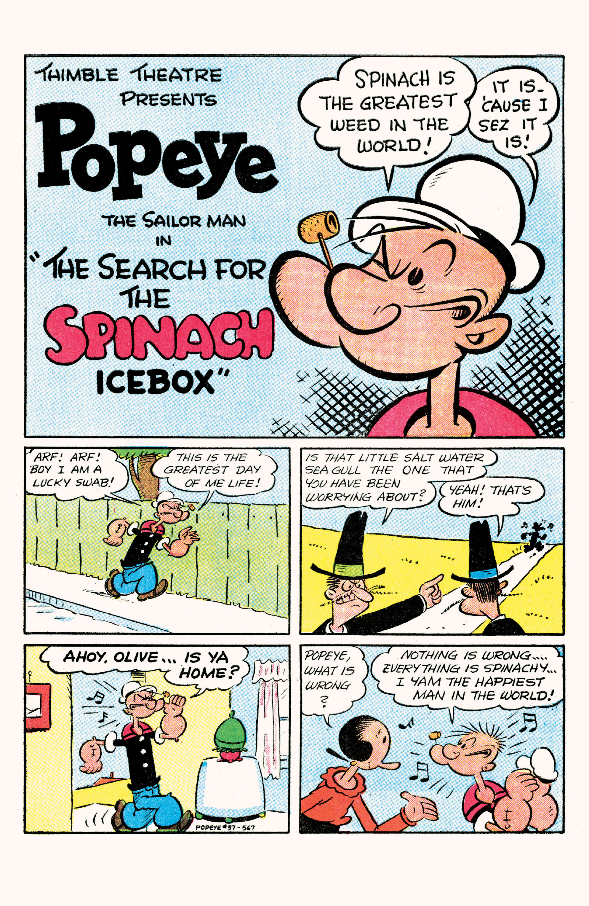 Read online Classic Popeye comic -  Issue #37 - 3
