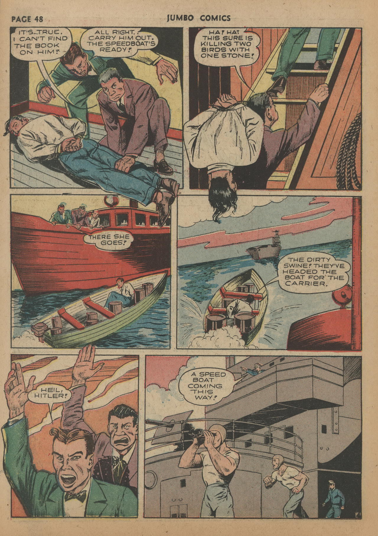 Read online Jumbo Comics comic -  Issue #41 - 50
