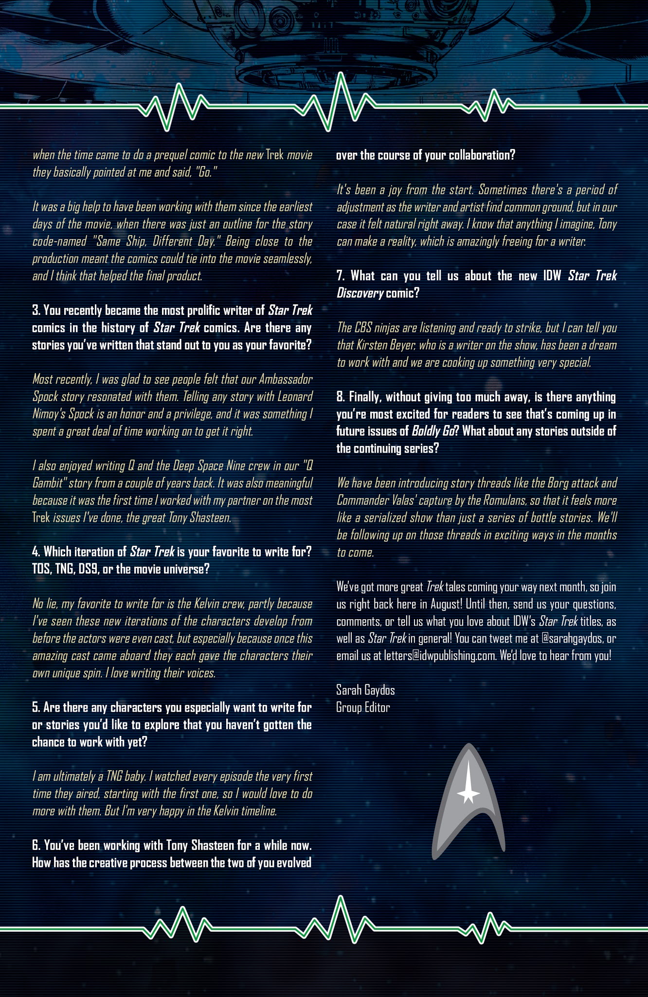 Read online Star Trek: Waypoint comic -  Issue #6 - 24