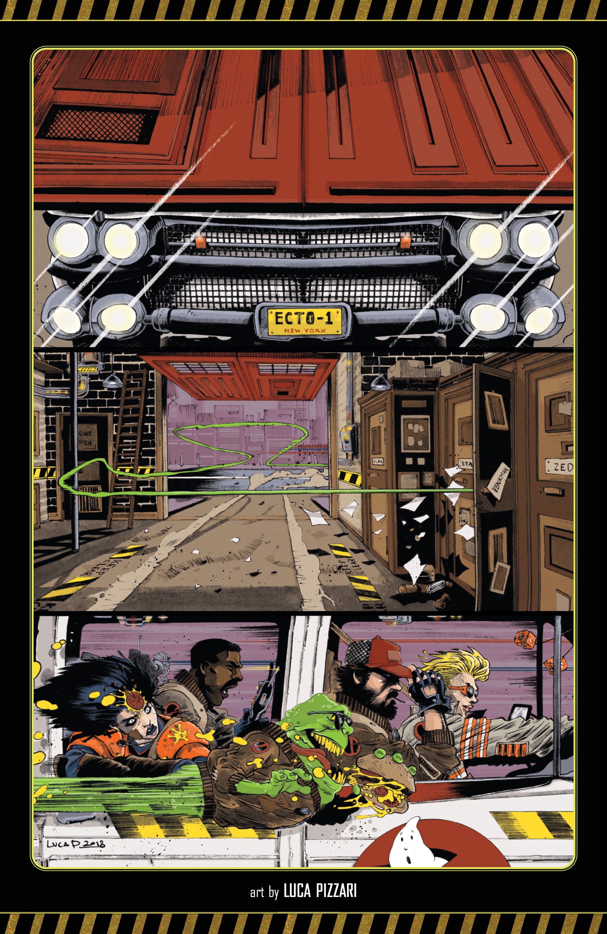 Read online Ghostbusters: Crossing Over comic -  Issue # _TPB - 239