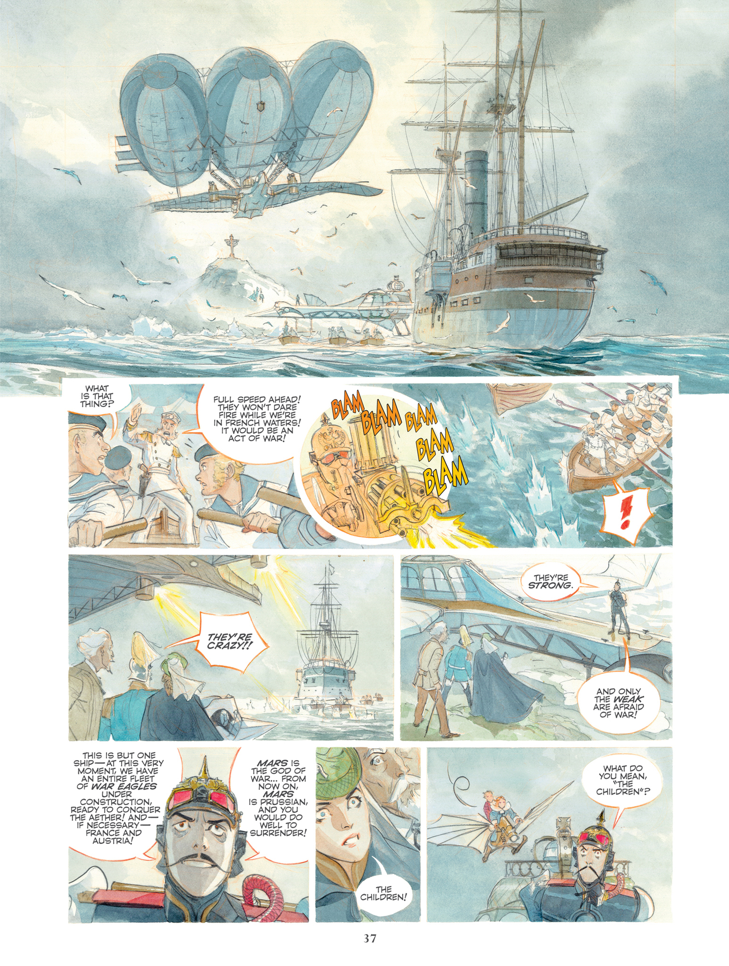 Read online Castle In the Stars: The Space Race of 1869 comic -  Issue #Castle In the Stars TPB The Knights of Mars - 40