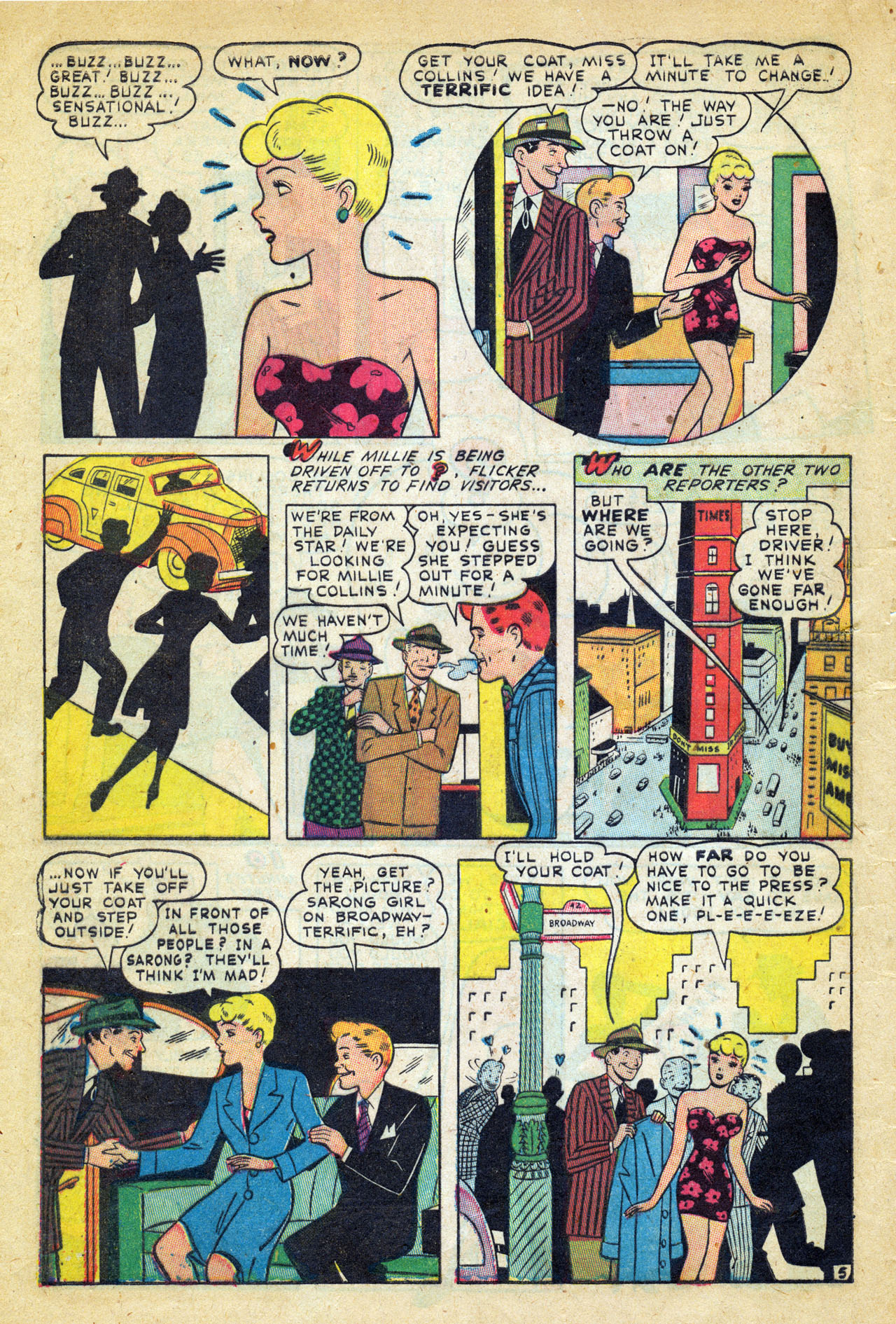 Read online Millie the Model comic -  Issue #8 - 8