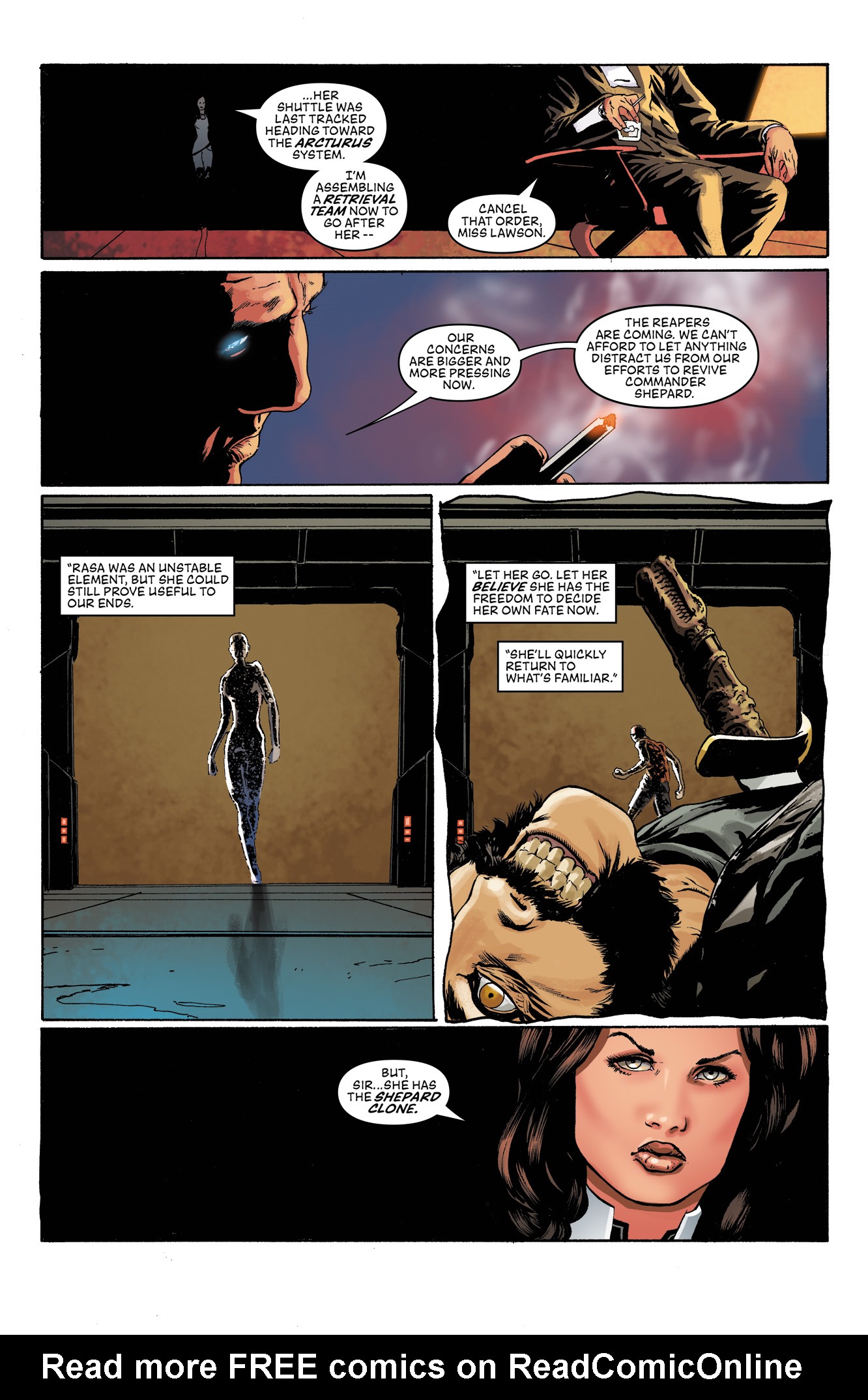Read online Mass Effect: Foundation comic -  Issue #13 - 23