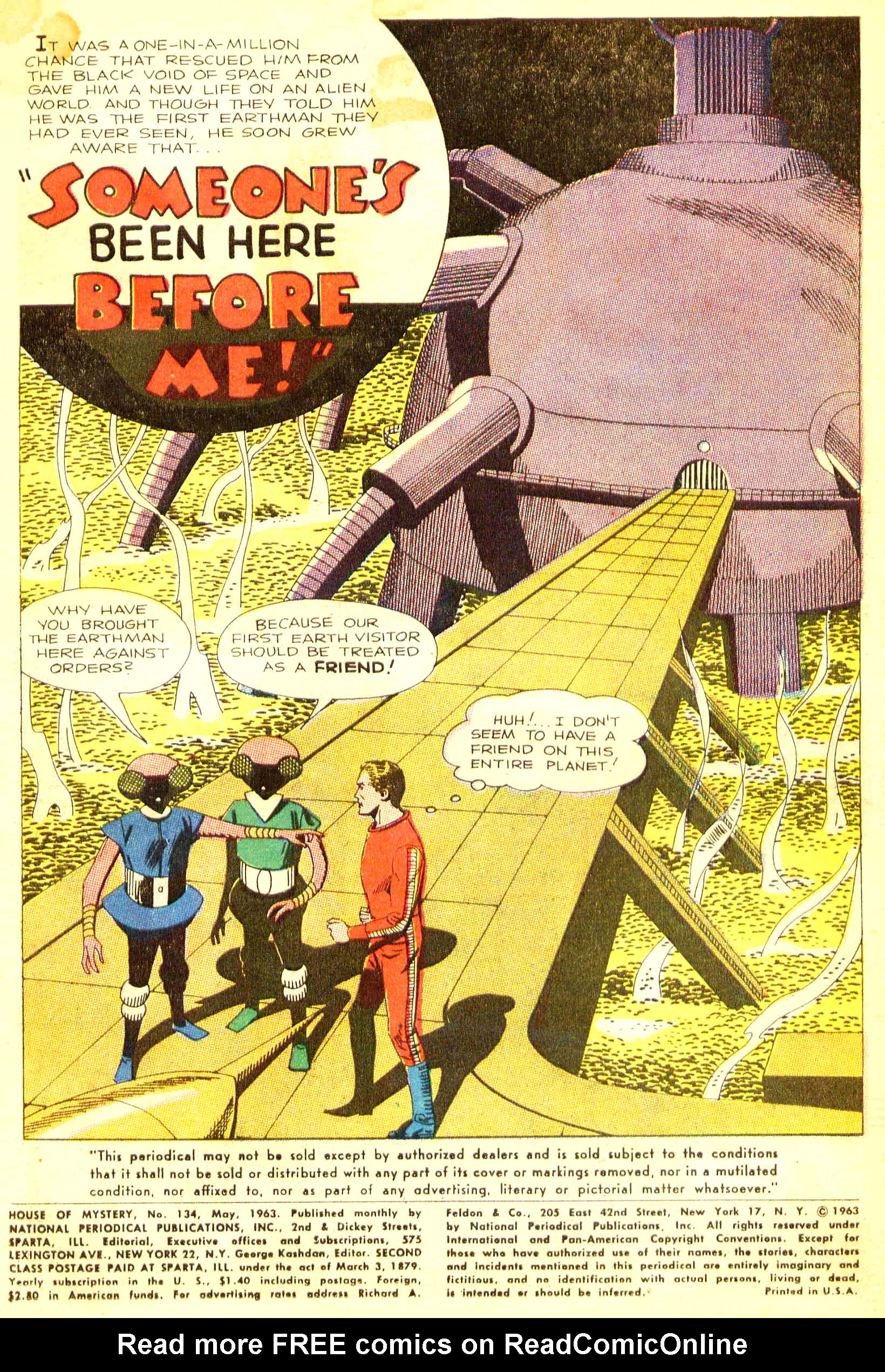 Read online House of Mystery (1951) comic -  Issue #134 - 3