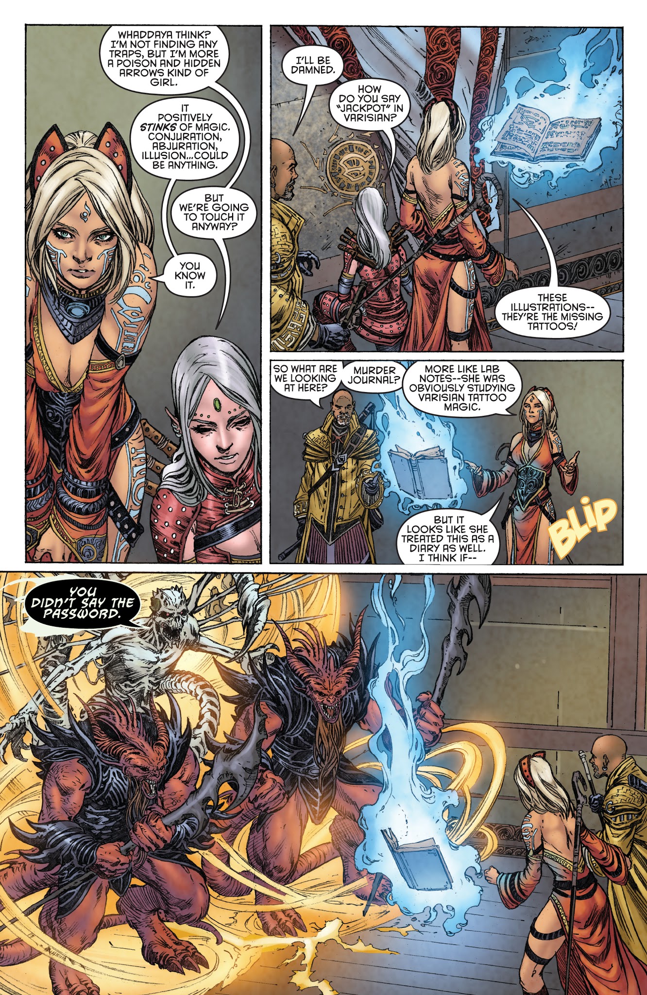 Read online Pathfinder: Runescars comic -  Issue #2 - 18