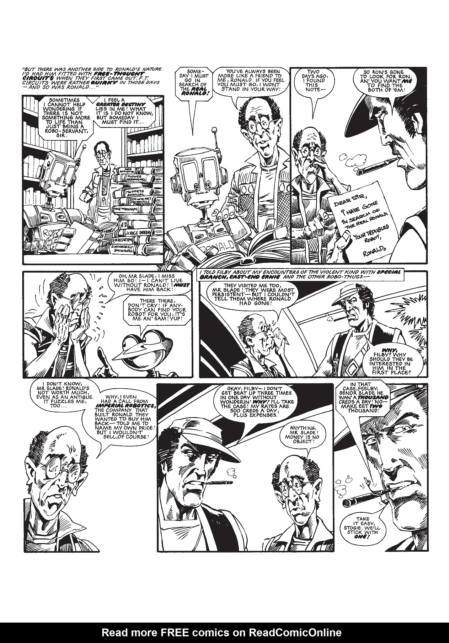 Read online Robo-Hunter: The Droid Files comic -  Issue # TPB 1 - 295
