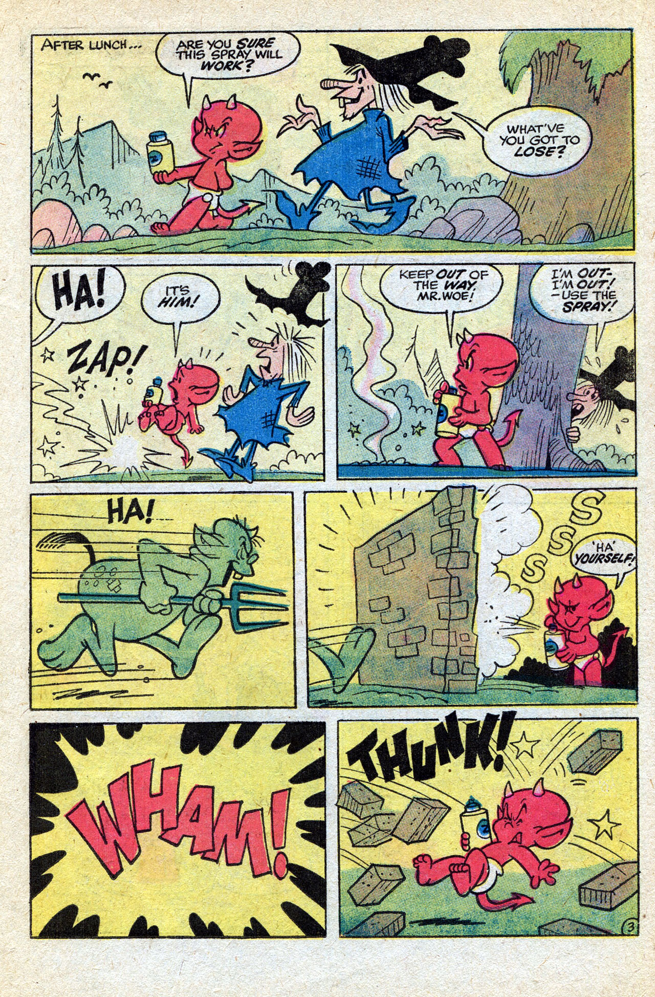 Read online Hot Stuff, the Little Devil comic -  Issue #140 - 23