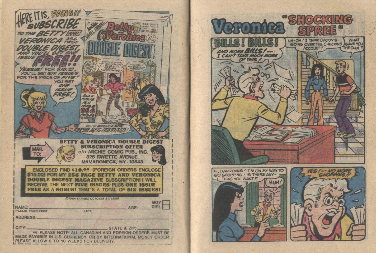 Read online Archie...Archie Andrews, Where Are You? Digest Magazine comic -  Issue #56 - 7