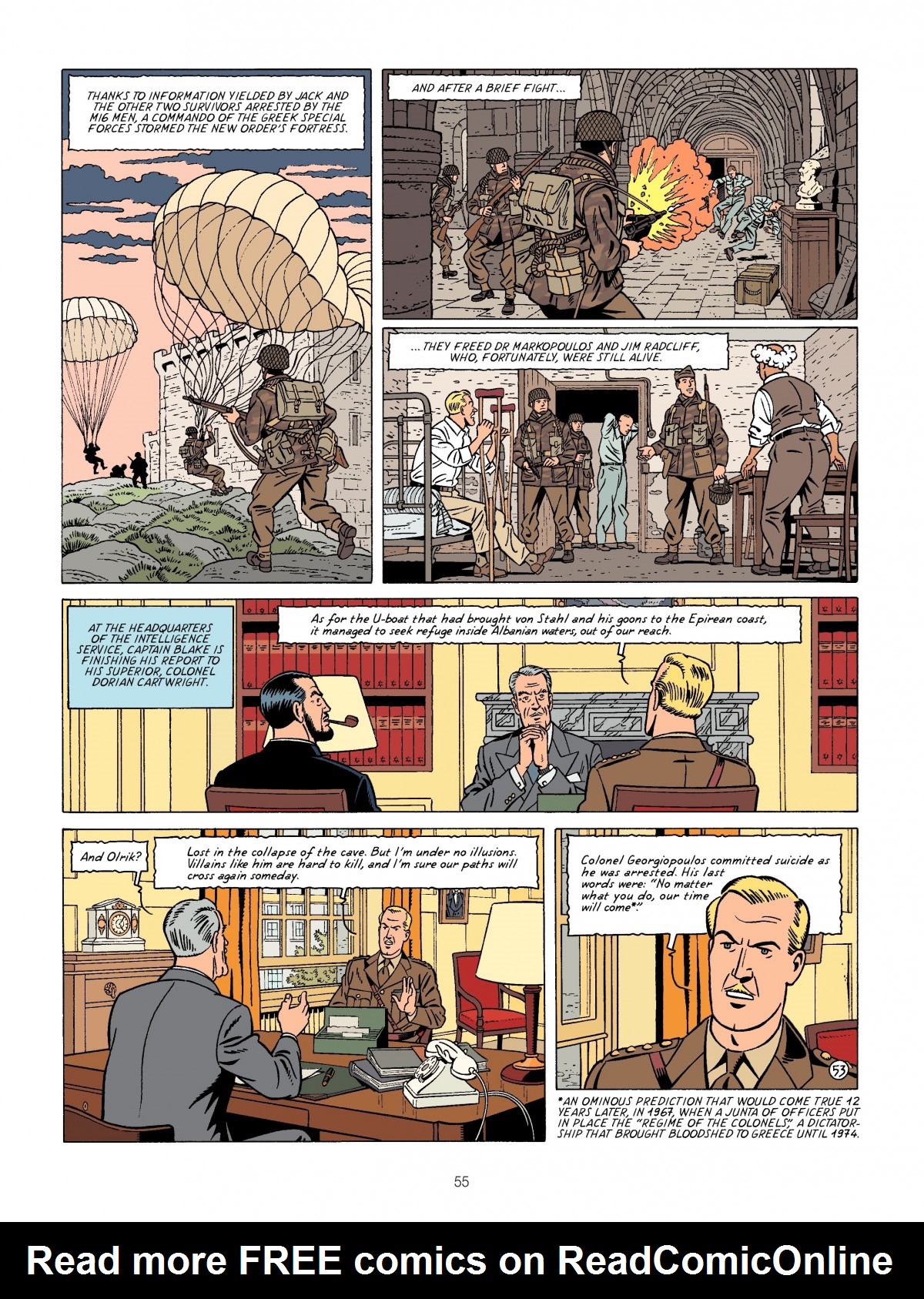 Read online Blake & Mortimer comic -  Issue #14 - 55