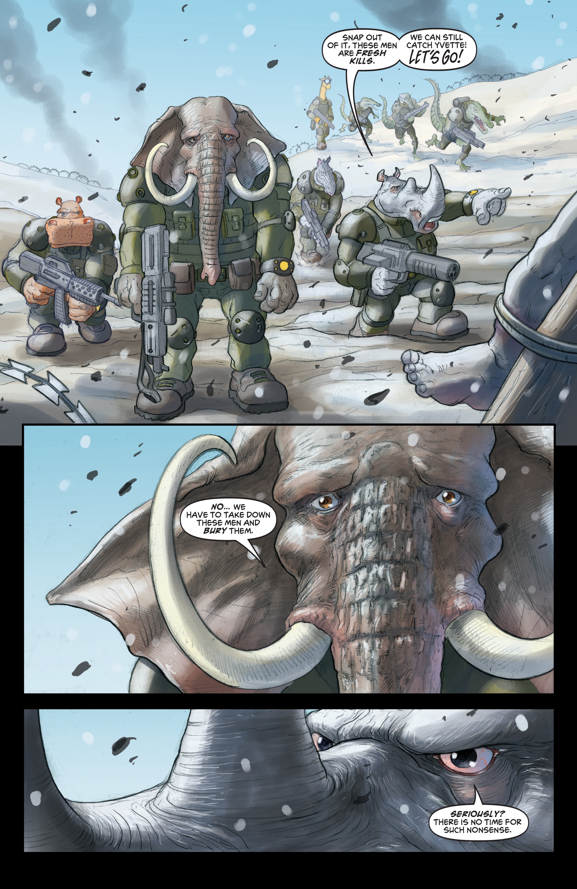 Read online Elephantmen: The Death of Shorty comic -  Issue # _TPB - 11