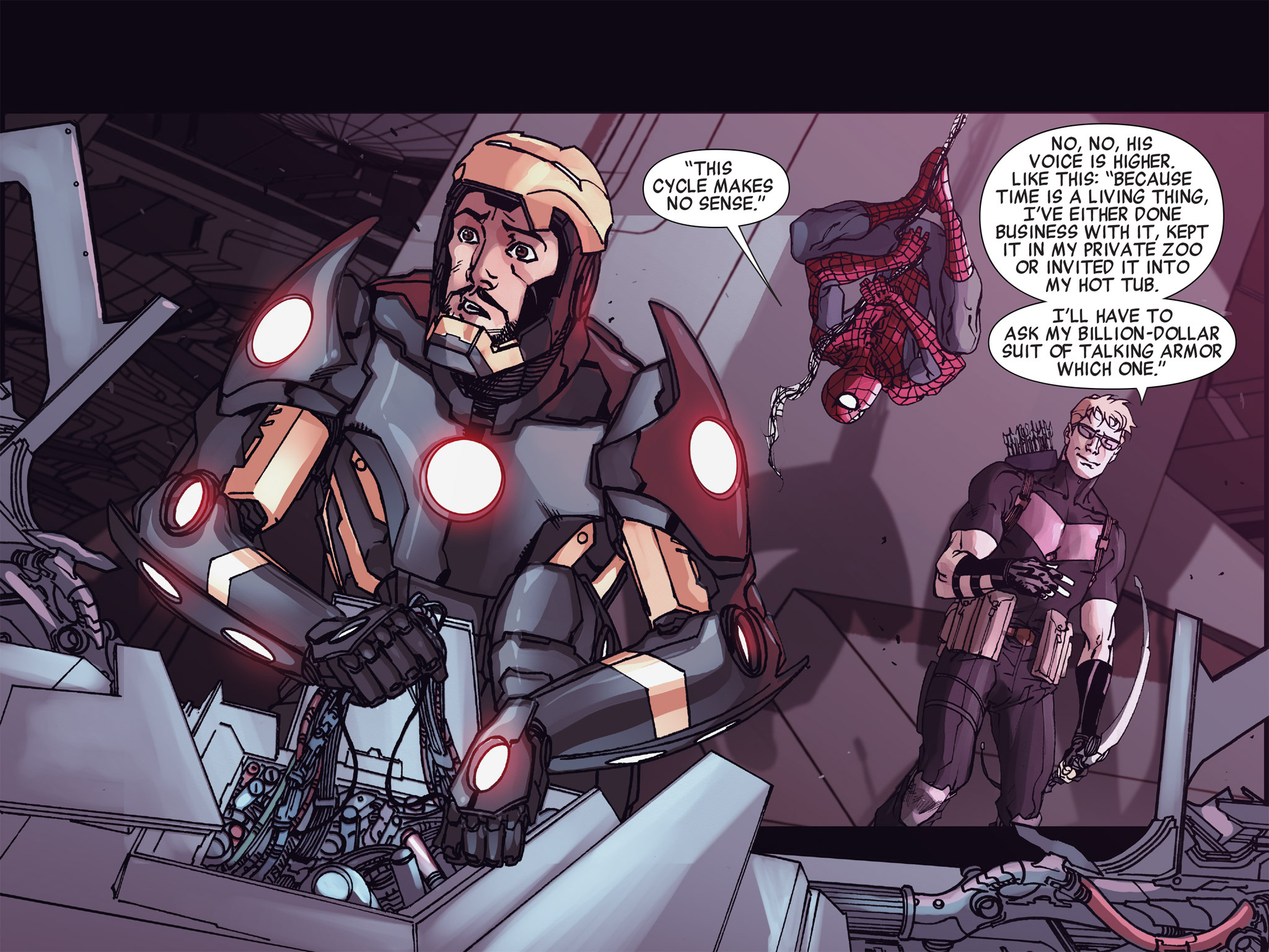 Read online Avengers: Millennium comic -  Issue # TPB (Part 1) - 56