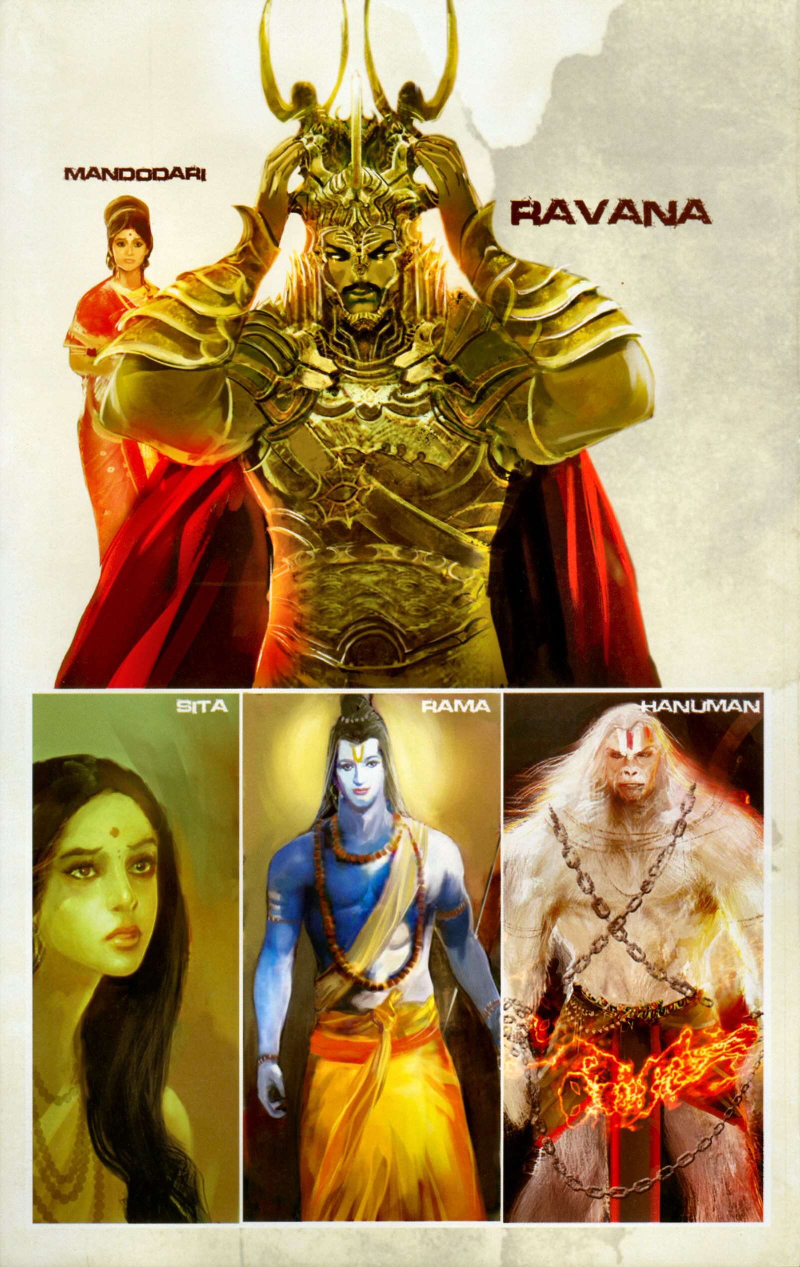Read online Ravana: Roar of the Demon King comic -  Issue # Full - 8