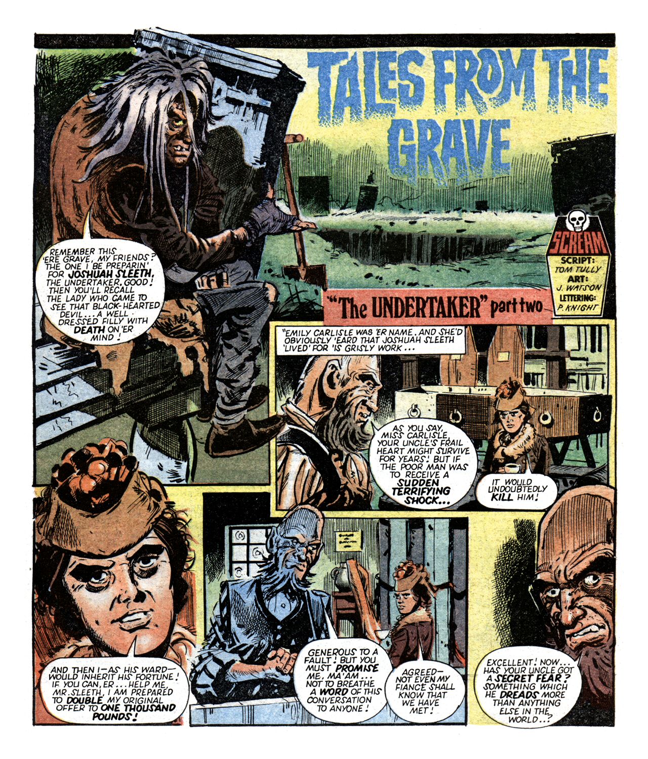 Read online Scream! (1984) comic -  Issue #2 - 16