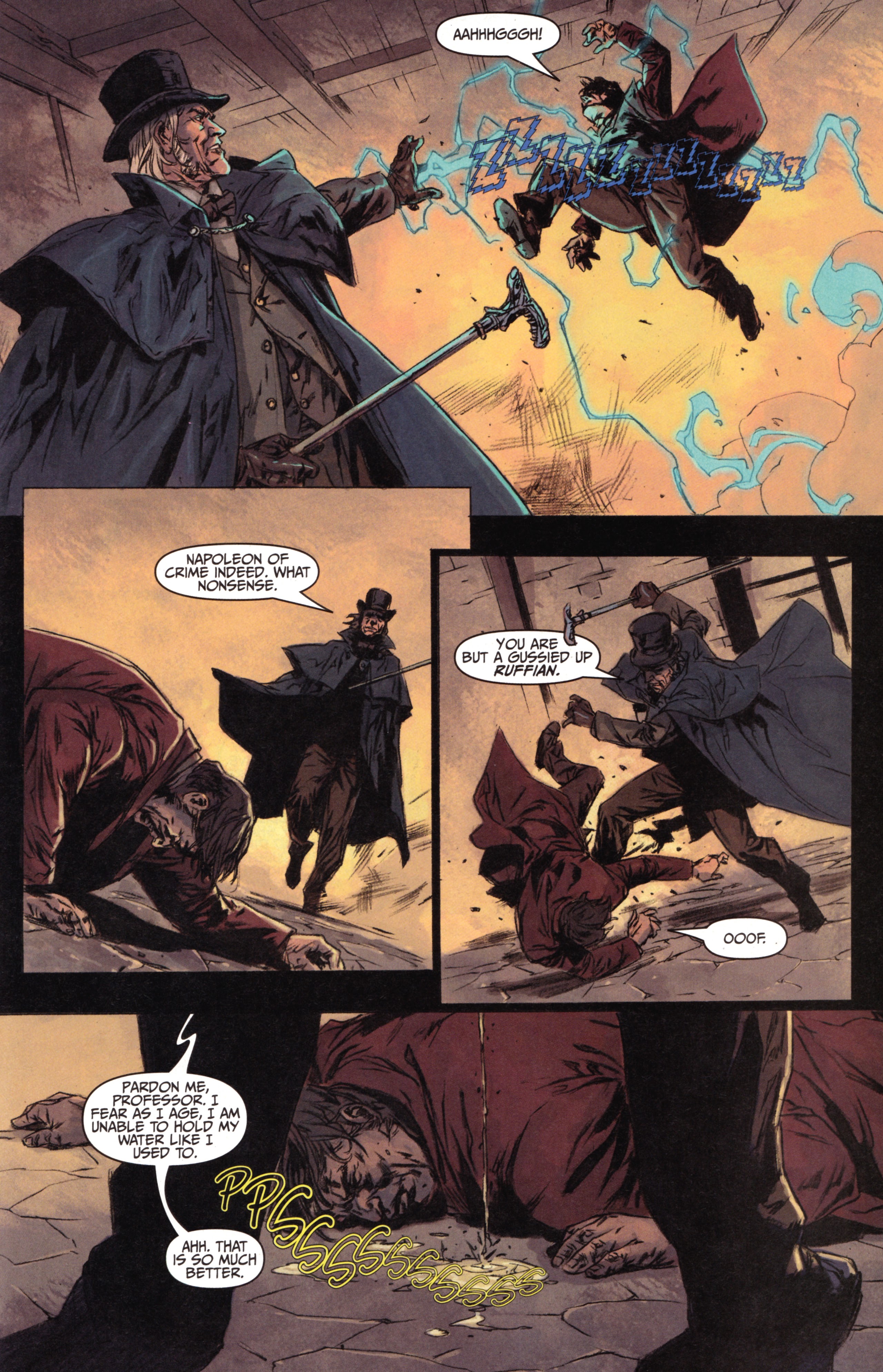 Read online Sherlock Holmes: Moriarty Lives comic -  Issue #1 - 20