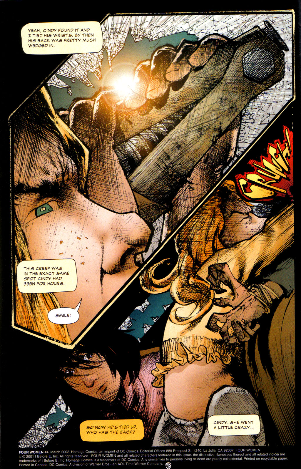 Read online Four Women comic -  Issue #4 - 3