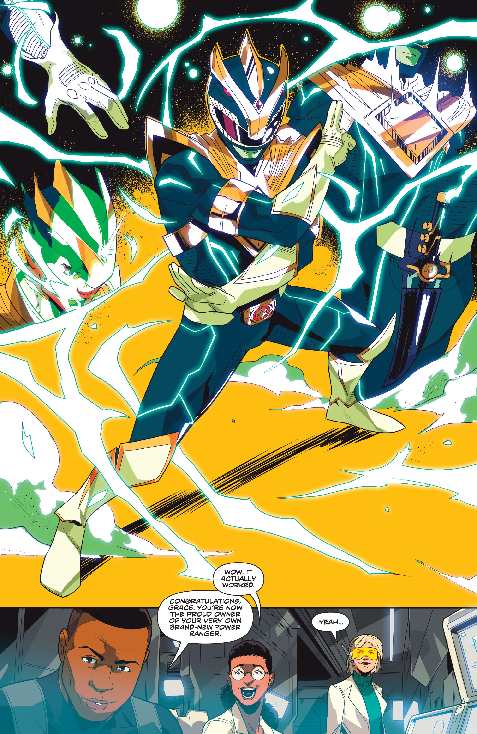 Read online Mighty Morphin comic -  Issue #5 - 6