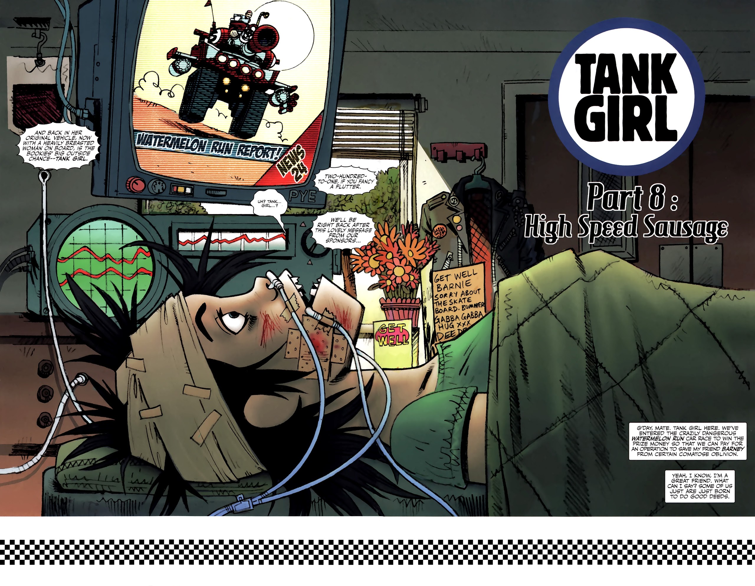 Read online Tank Girl: Skidmarks comic -  Issue #3 - 12