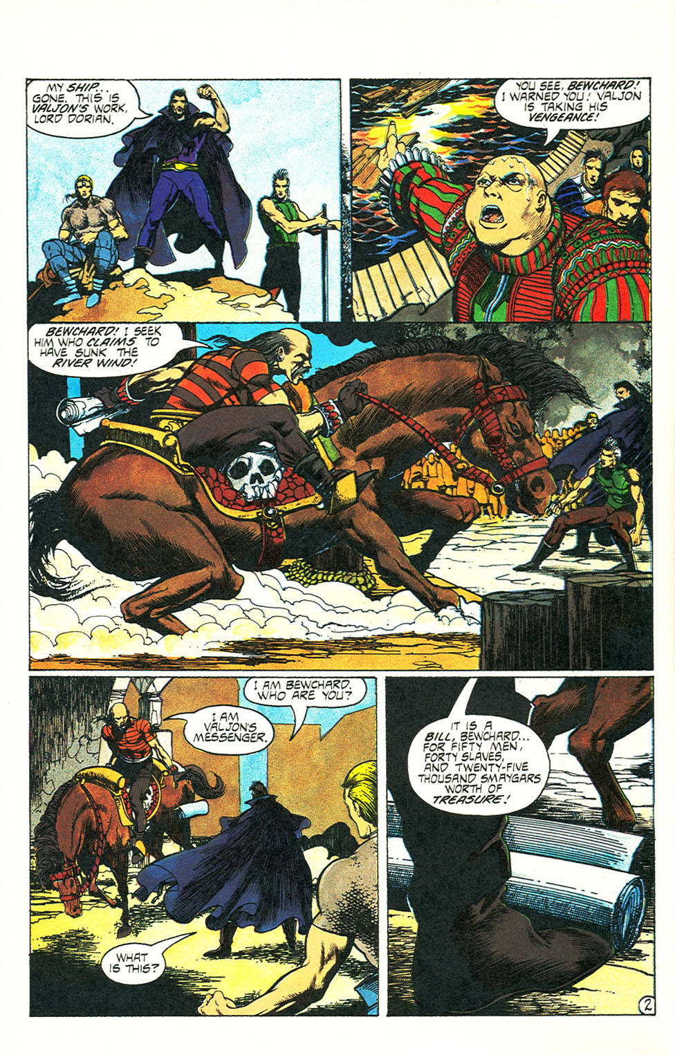 Read online Hawkmoon: The Sword of the Dawn comic -  Issue #4 - 4