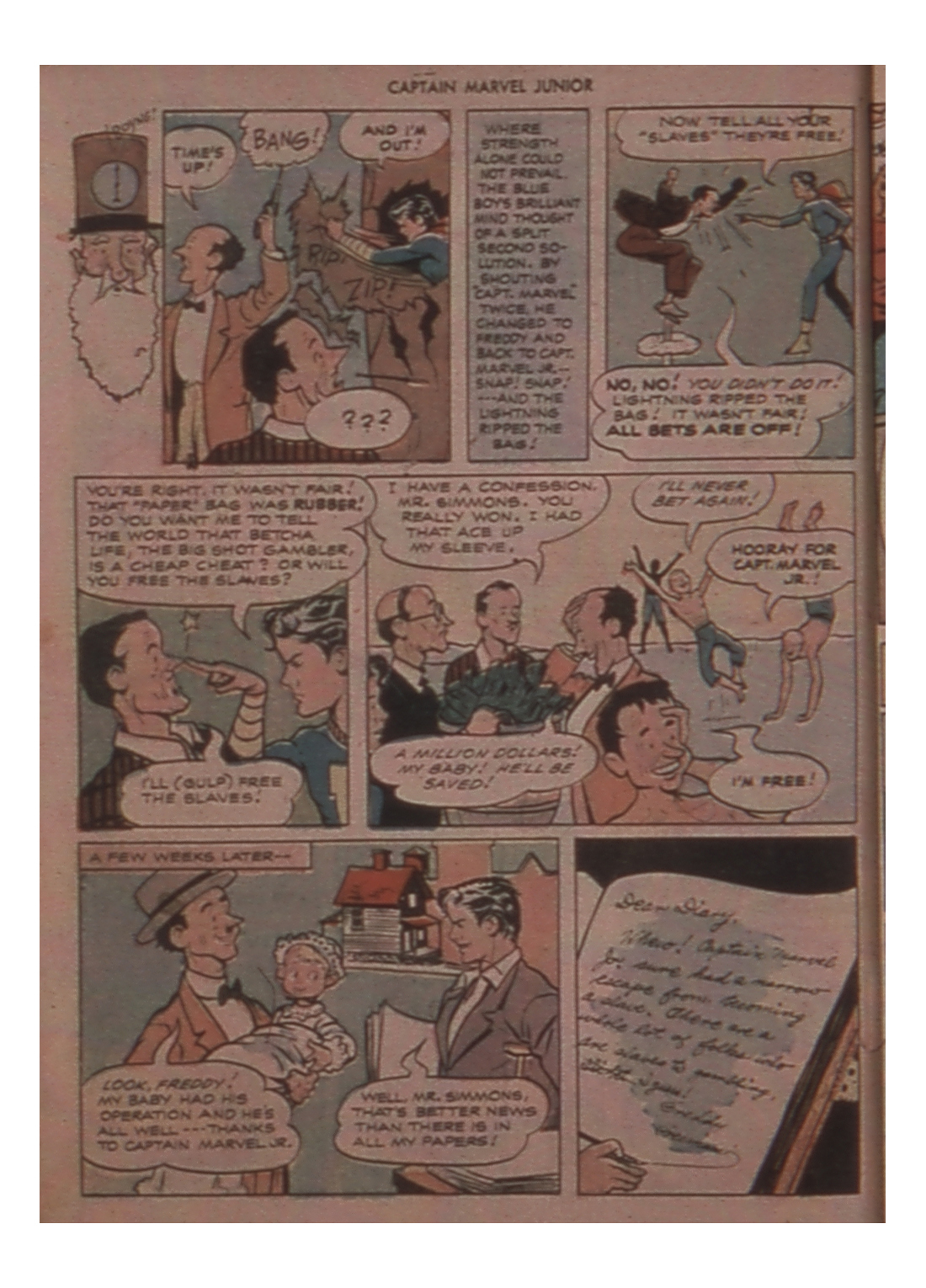 Read online Captain Marvel, Jr. comic -  Issue #56 - 48