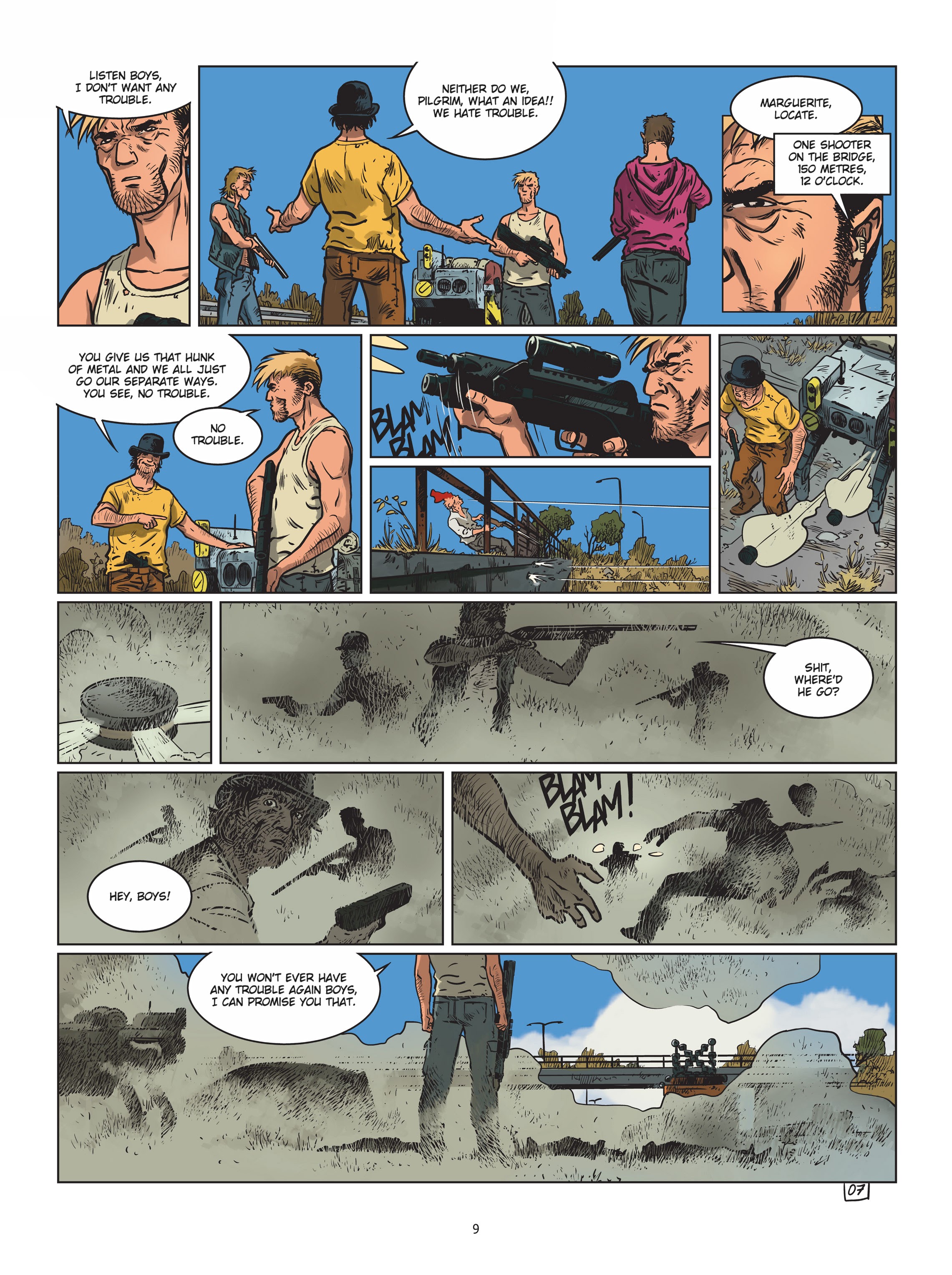 Read online Cold Sun comic -  Issue #2 - 10