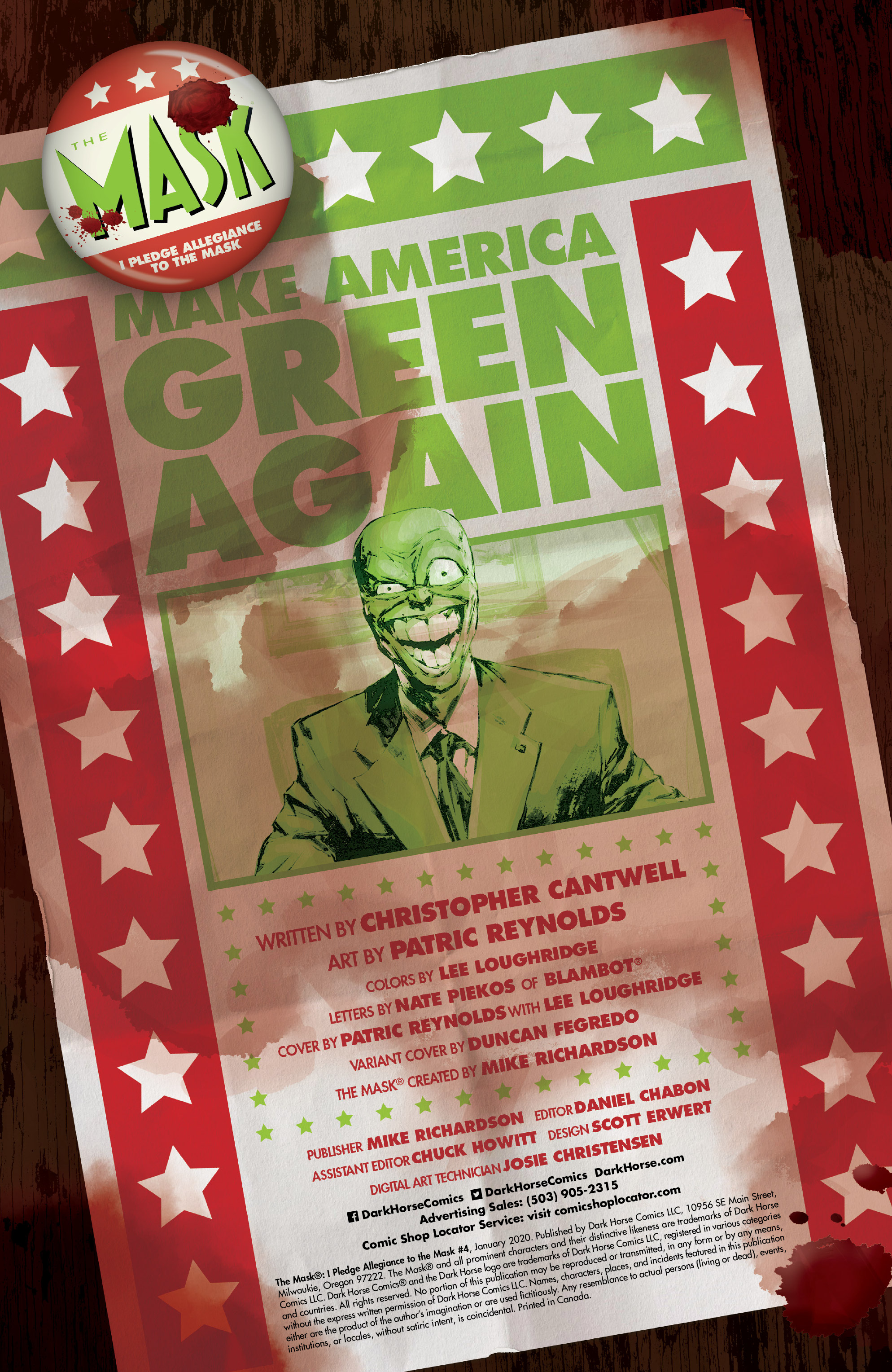 Read online The Mask: I Pledge Allegiance to the Mask comic -  Issue #4 - 2